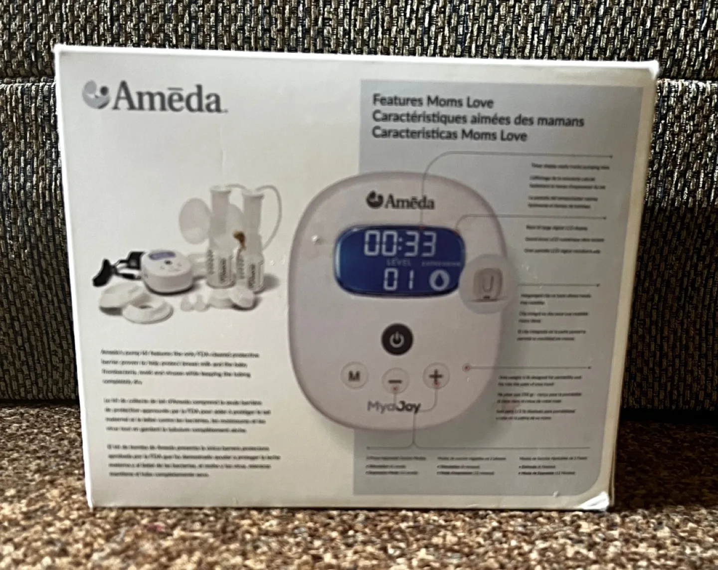 Ameda Mya Joy Double Electric Breast Pump NEED GONE ASAP!! image indicator(6)