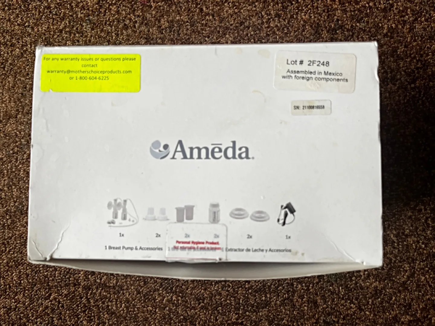 Ameda Mya Joy Double Electric Breast Pump NEED GONE ASAP!! image indicator(7)