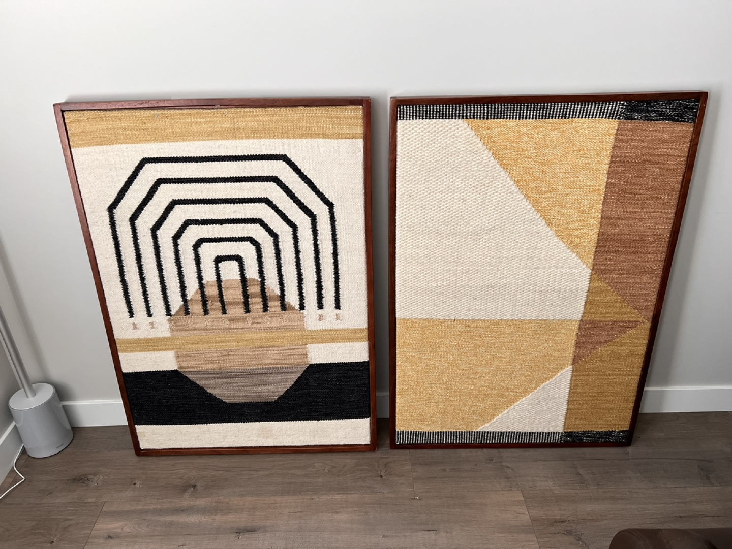 Set of 2 Woven Wall Hangings