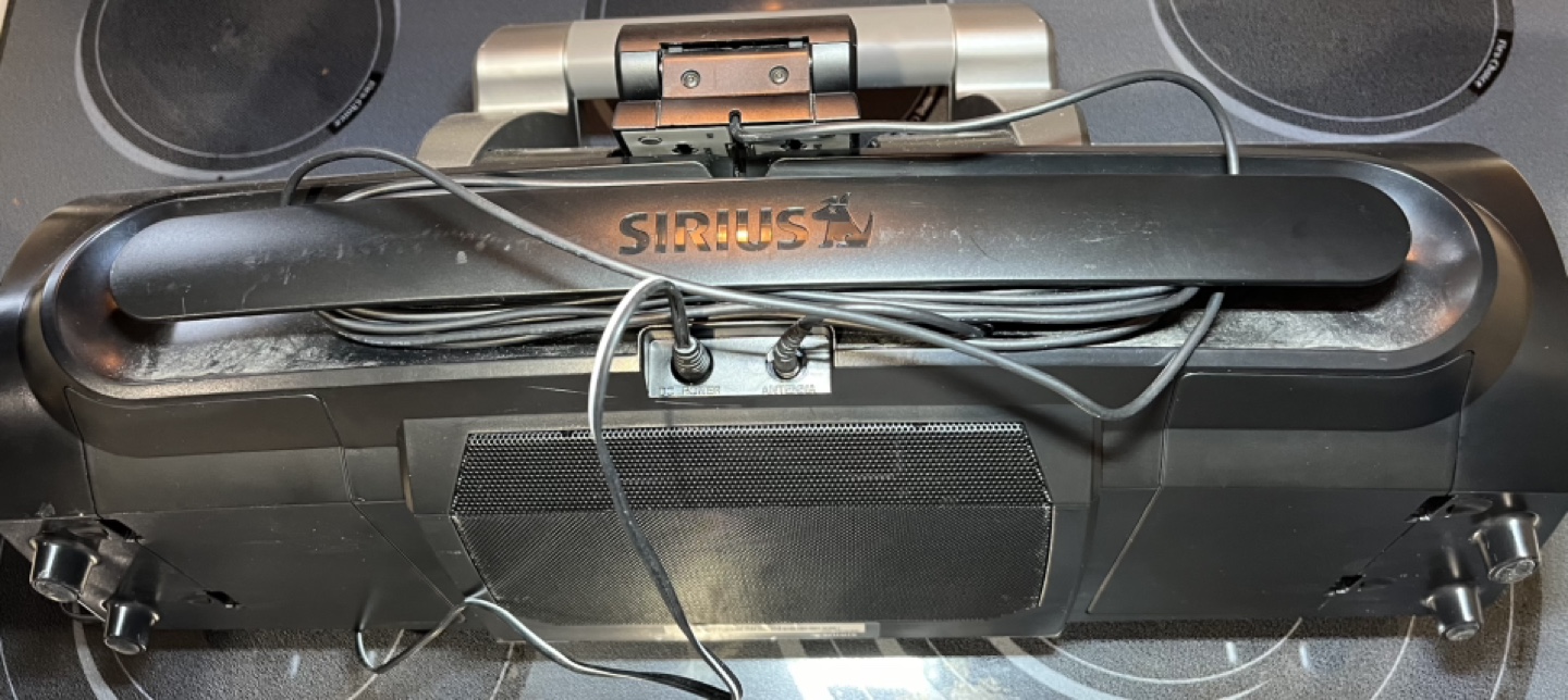 Sirius Satellite Radio Boombox - photo 3