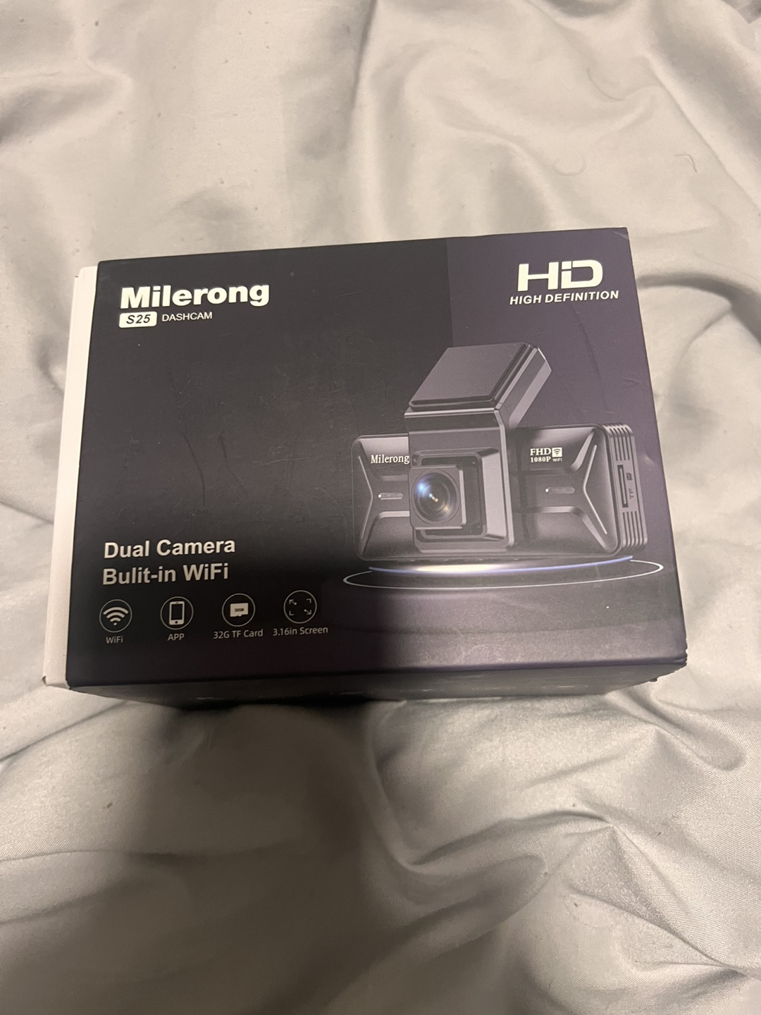 Milerong S25 Dual Camera Dashcam