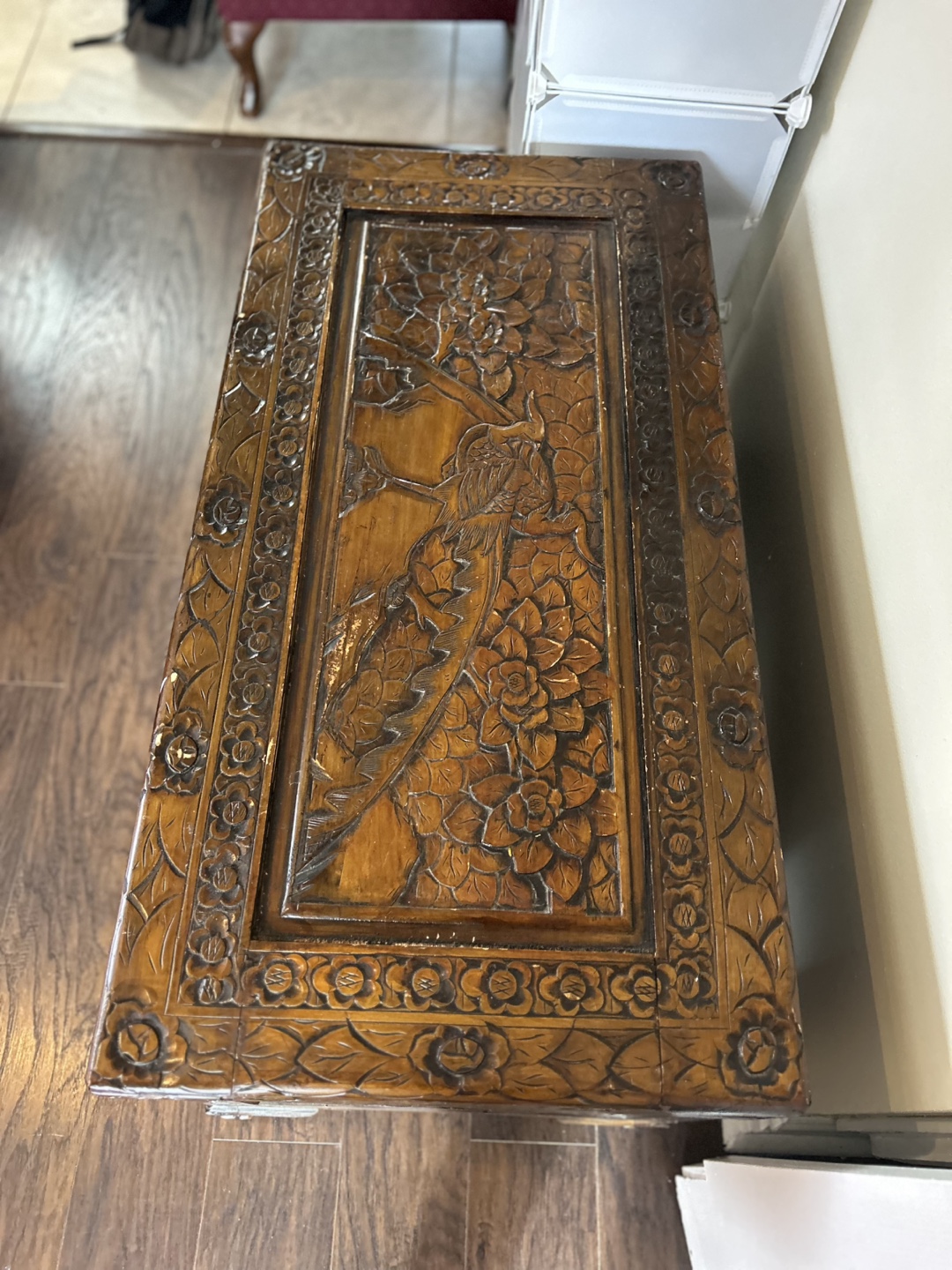 Antique Wooden Chest - photo 2