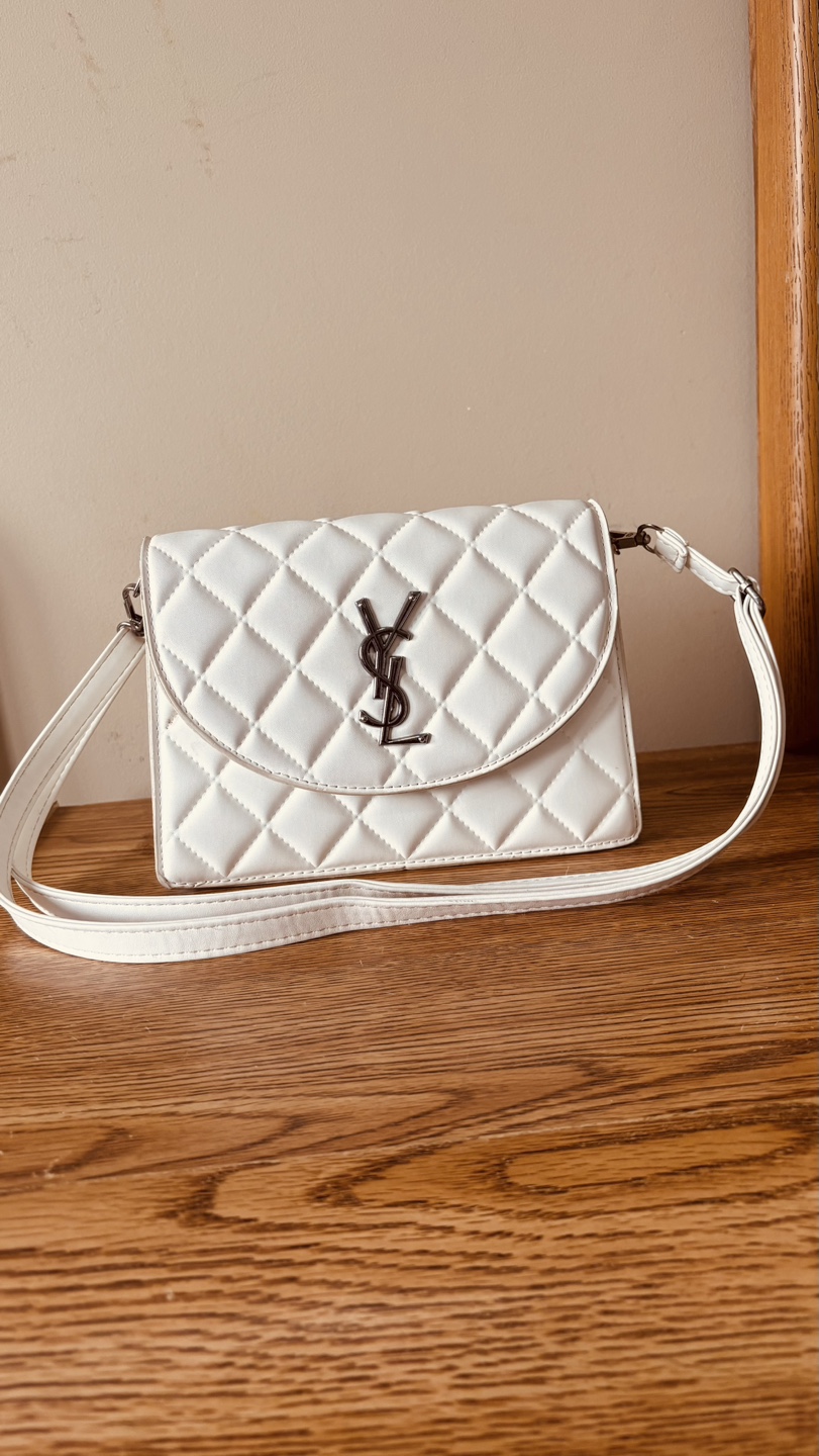White  Crossbody Bag