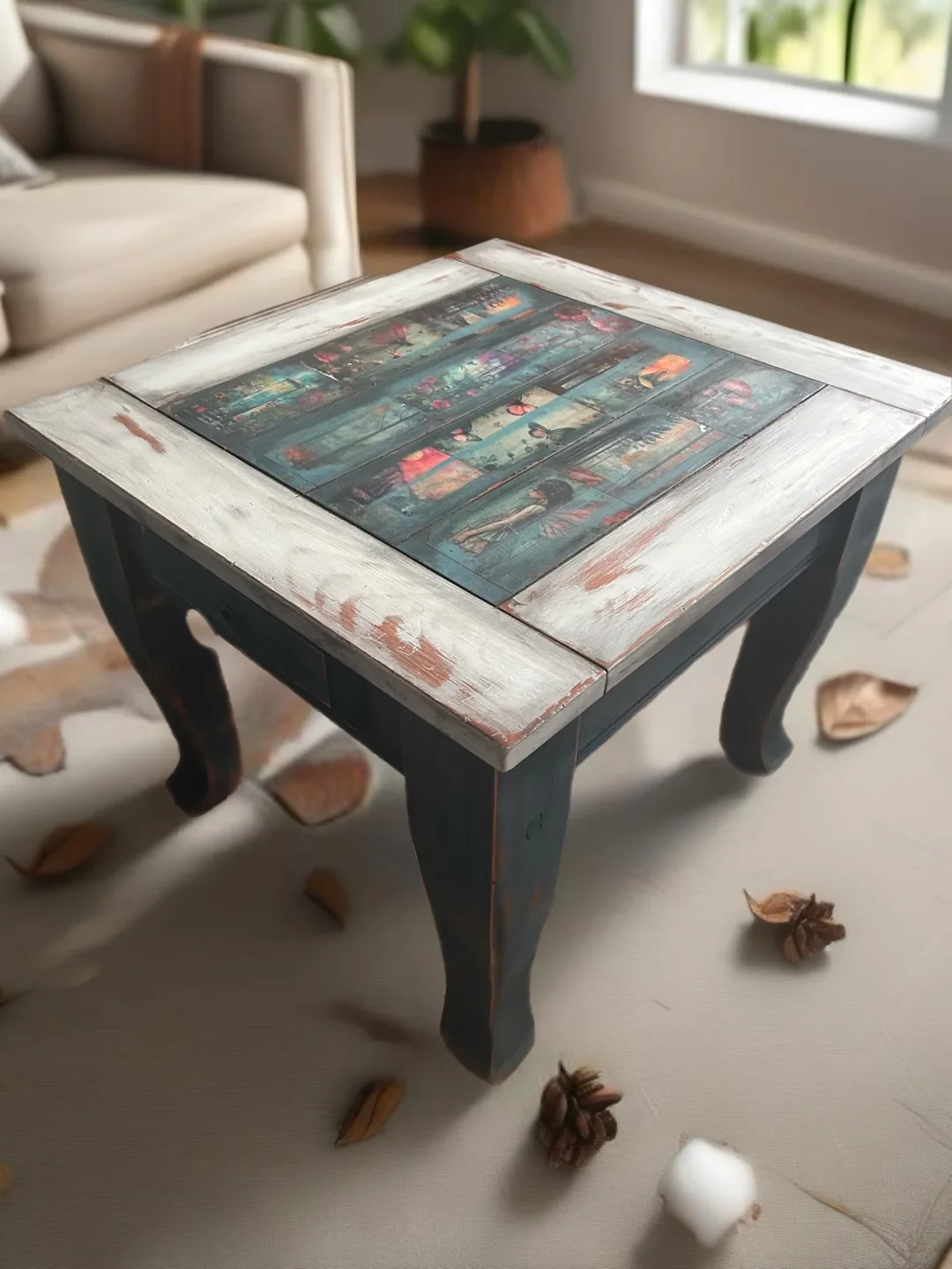 PENDING Upcycled End Table