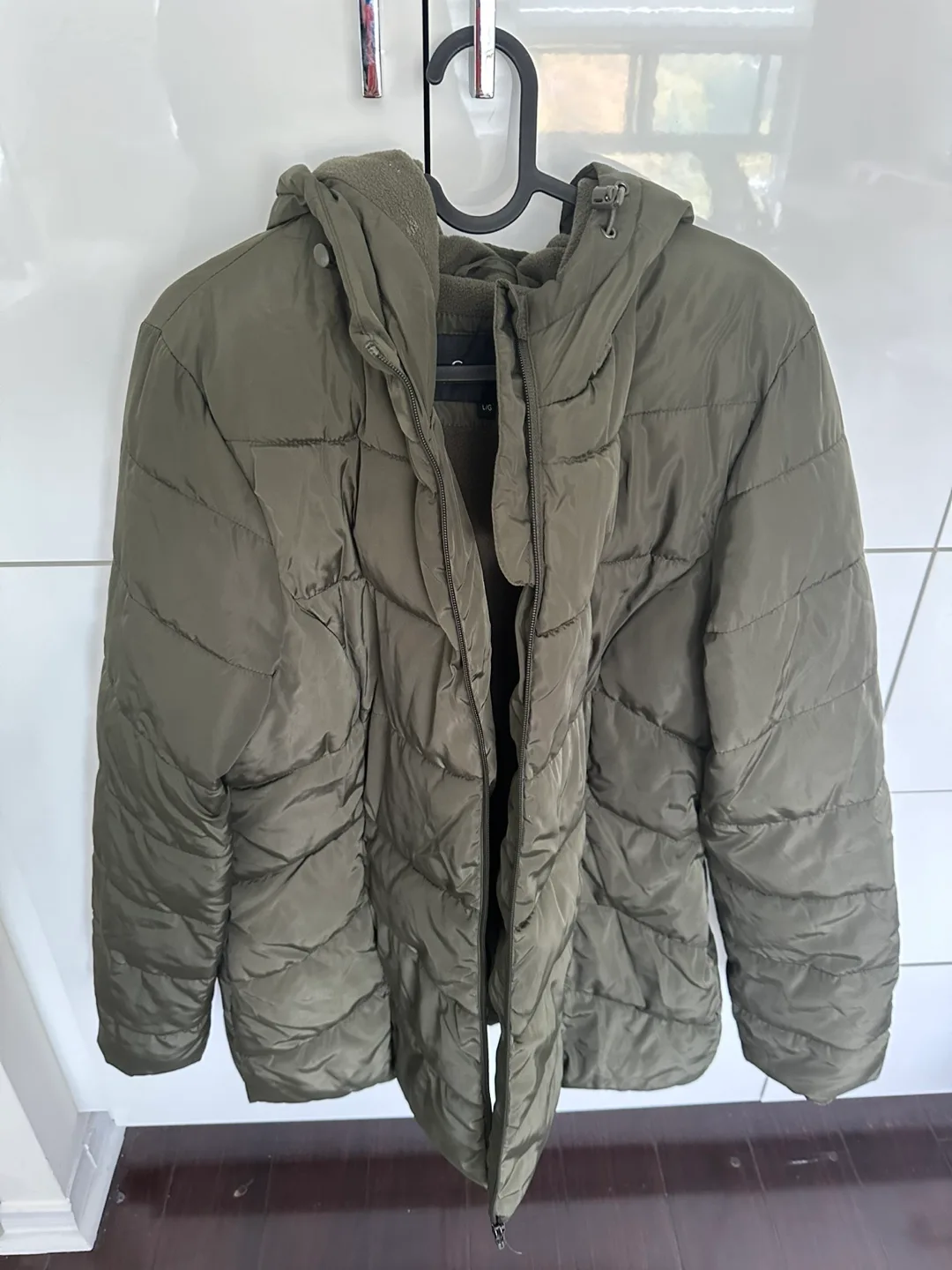 George Green Puffer Jacket with Hood image indicator(3)
