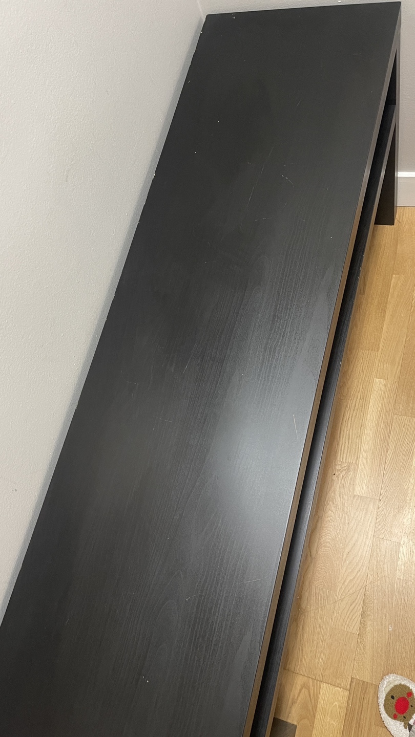 IKEA Black TV Stand/console - photo 3