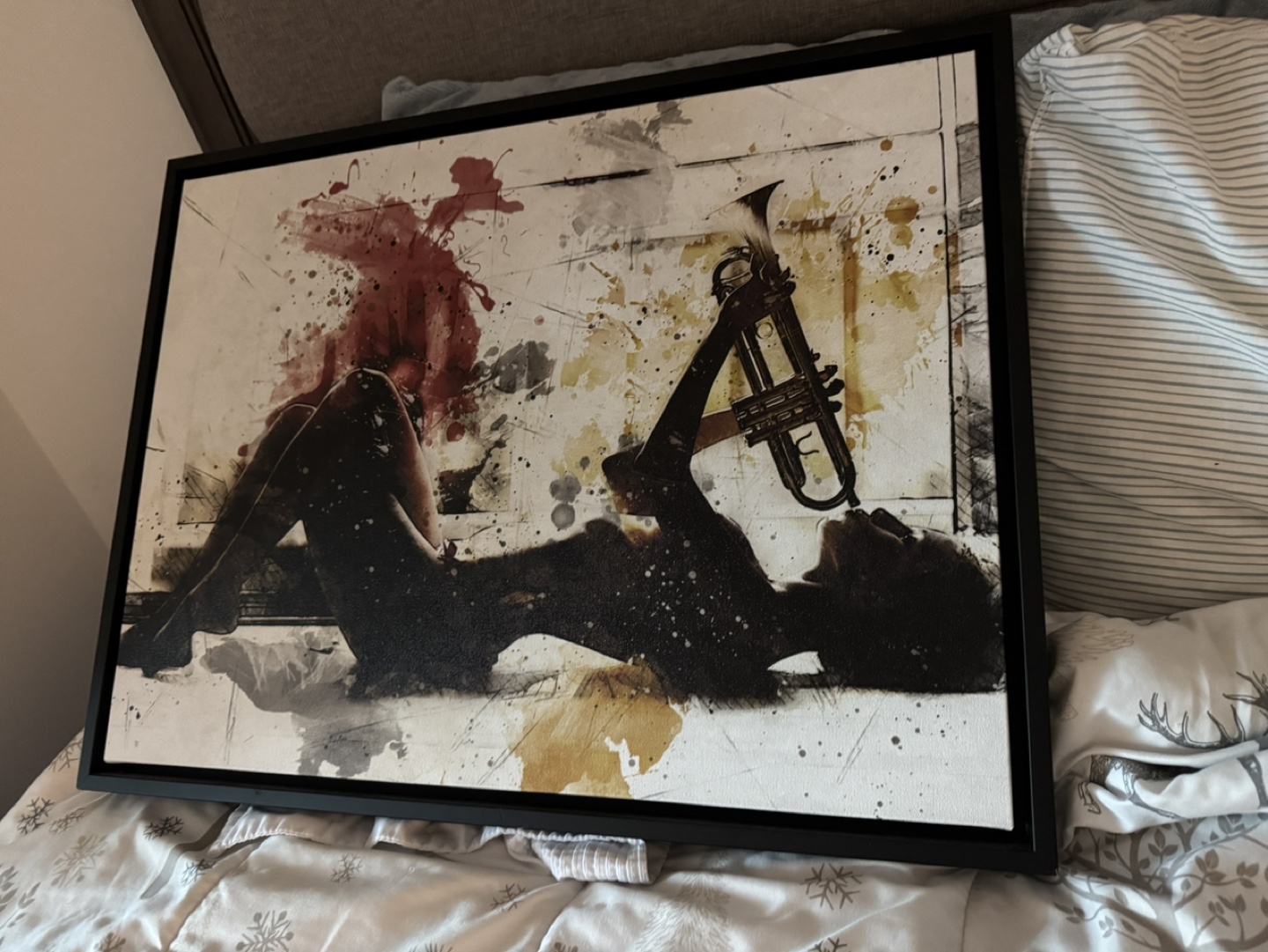Large Framed Canvas Wall Art - photo 2
