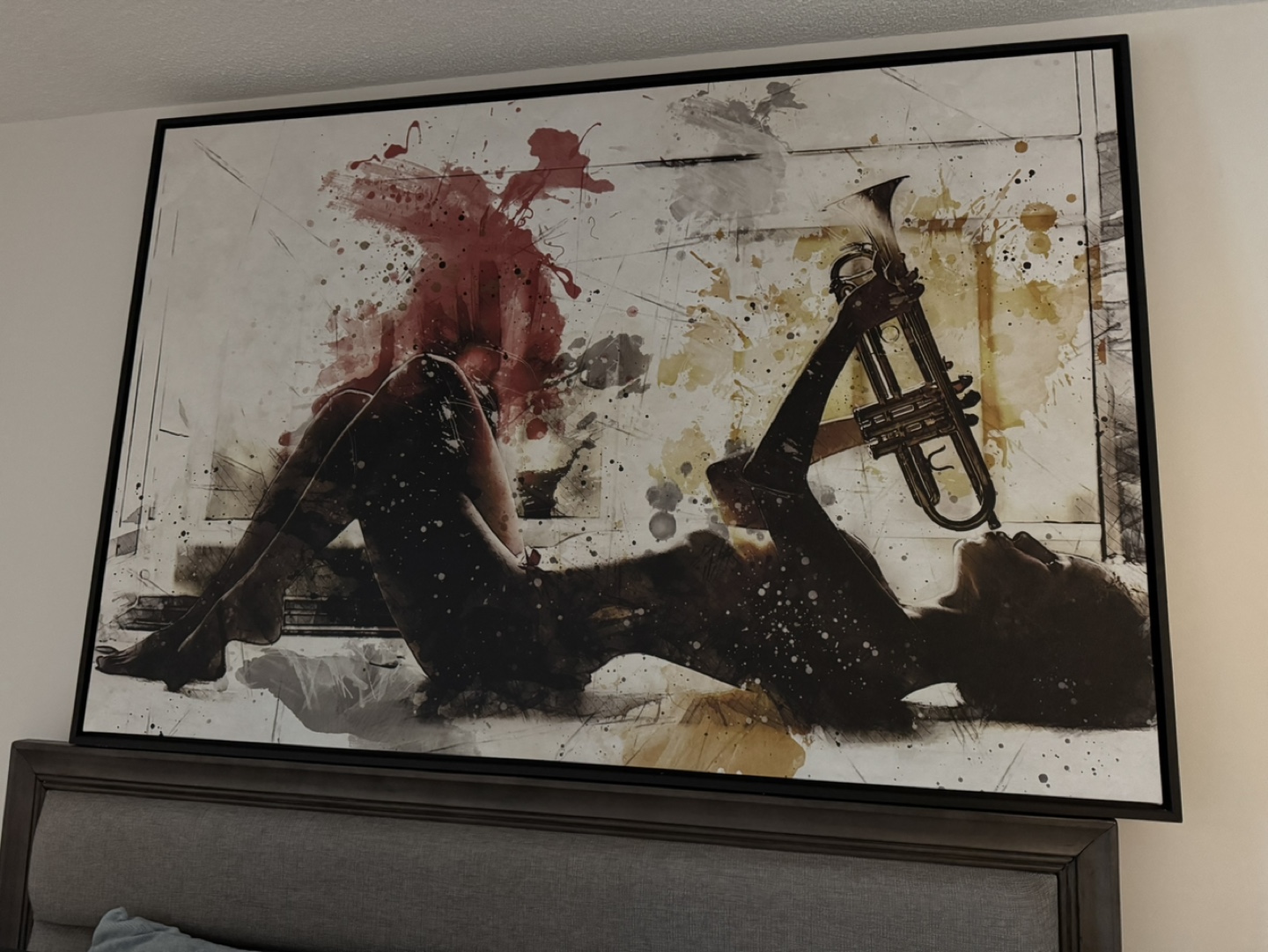 Large Framed Canvas Wall Art - photo 3