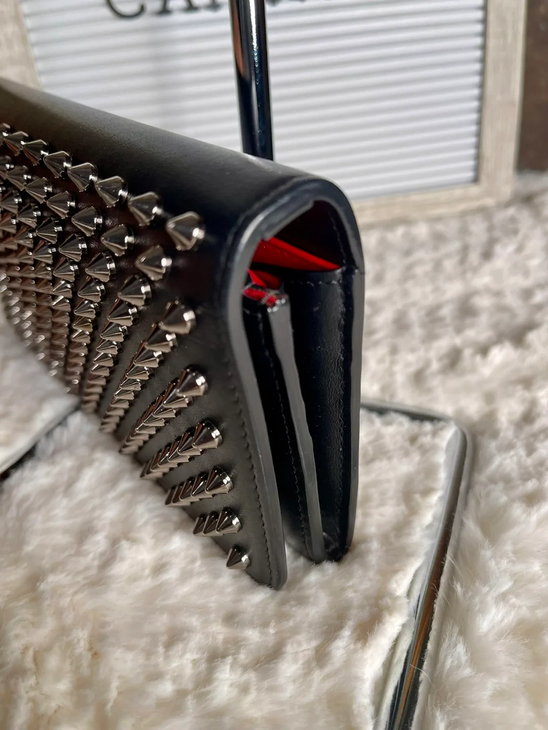 Christian Louboutin Spiked Wallet image indicator(4)