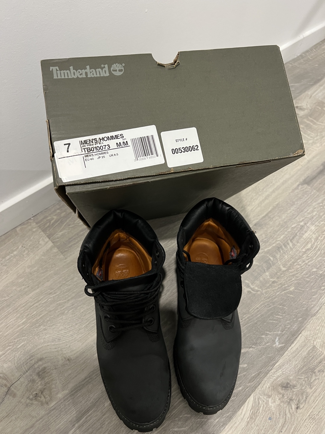 Timberland Men's Black Boots