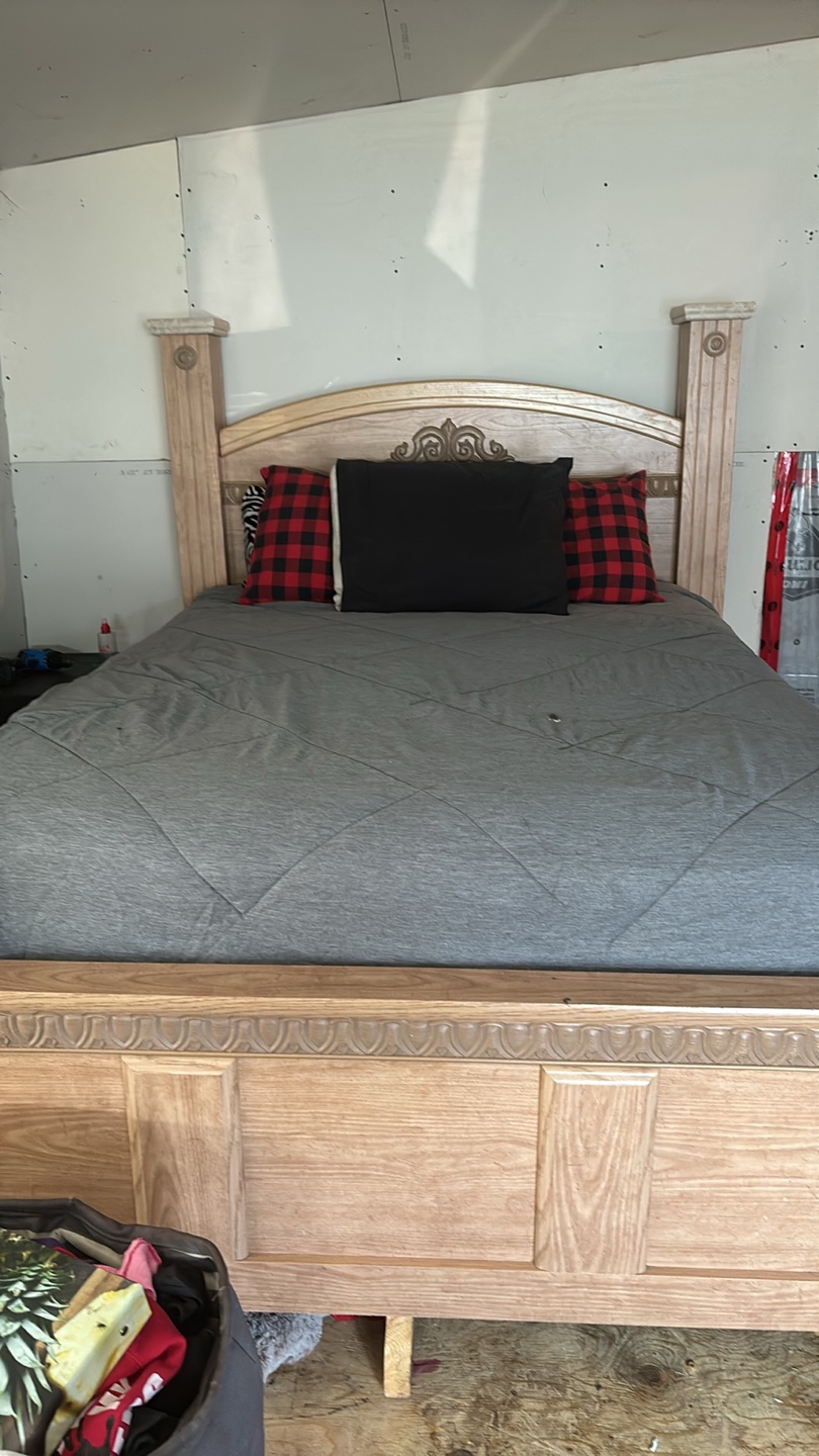 Q size bed frame