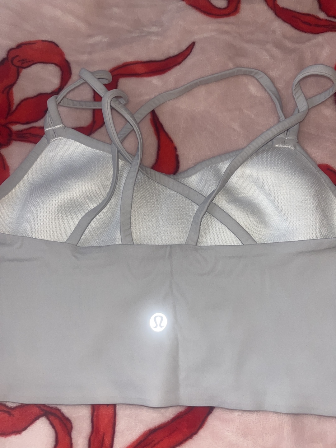 Lululemon Light Grey Bra