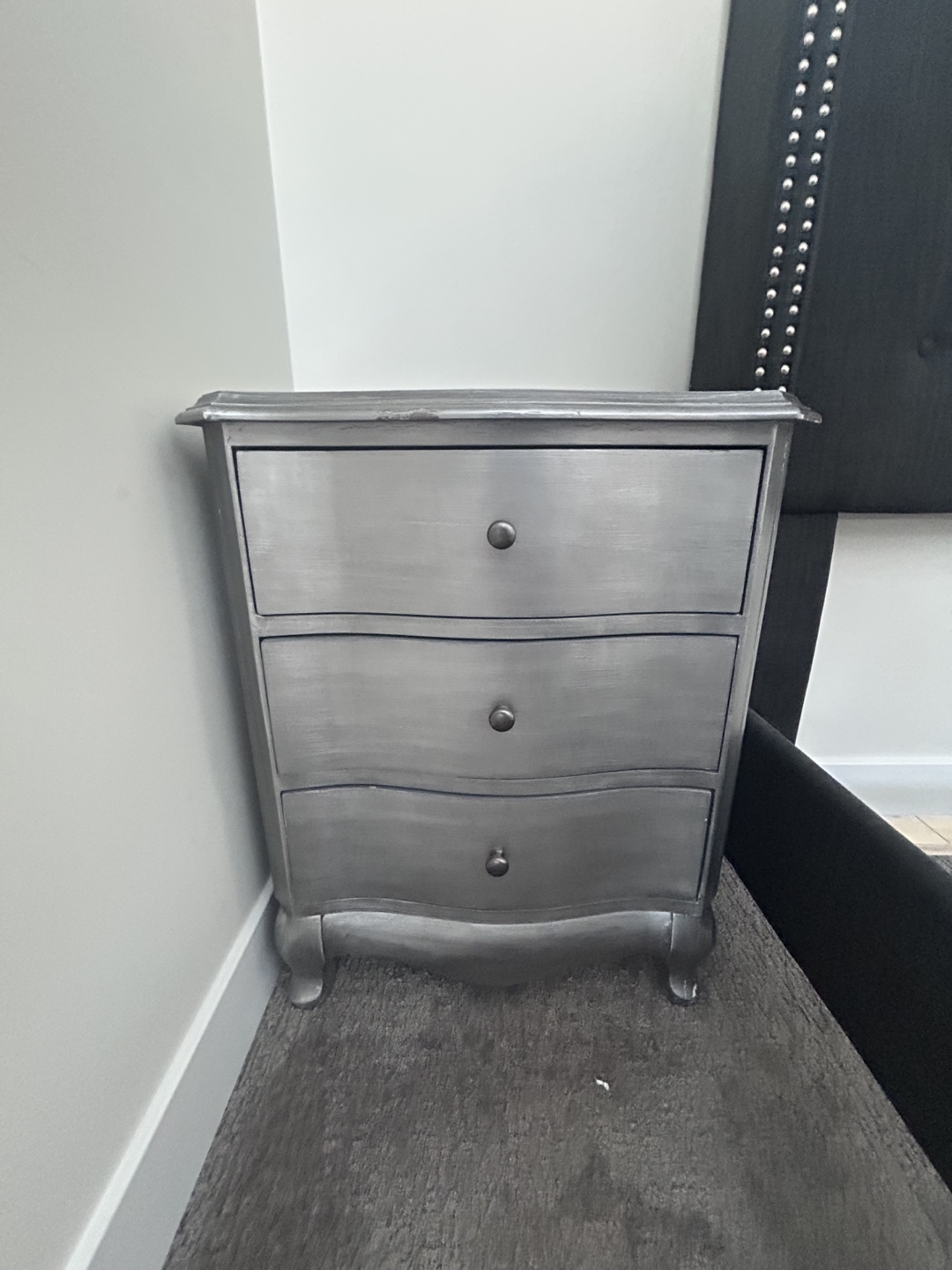 Silver Nightstand Set X2 OBO!