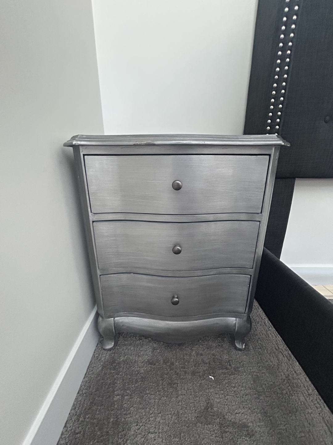 Silver Nightstand Set X2 OBO! - photo 2