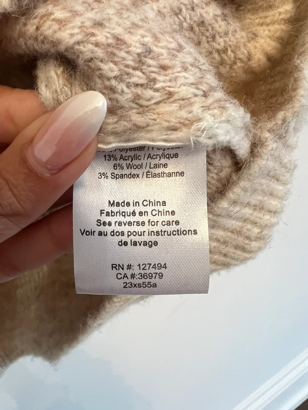 Heartloom Cream and Brown Knit Sweater small image indicator(8)