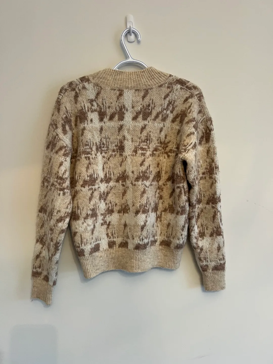 Heartloom Cream and Brown Knit Sweater small image indicator(10)