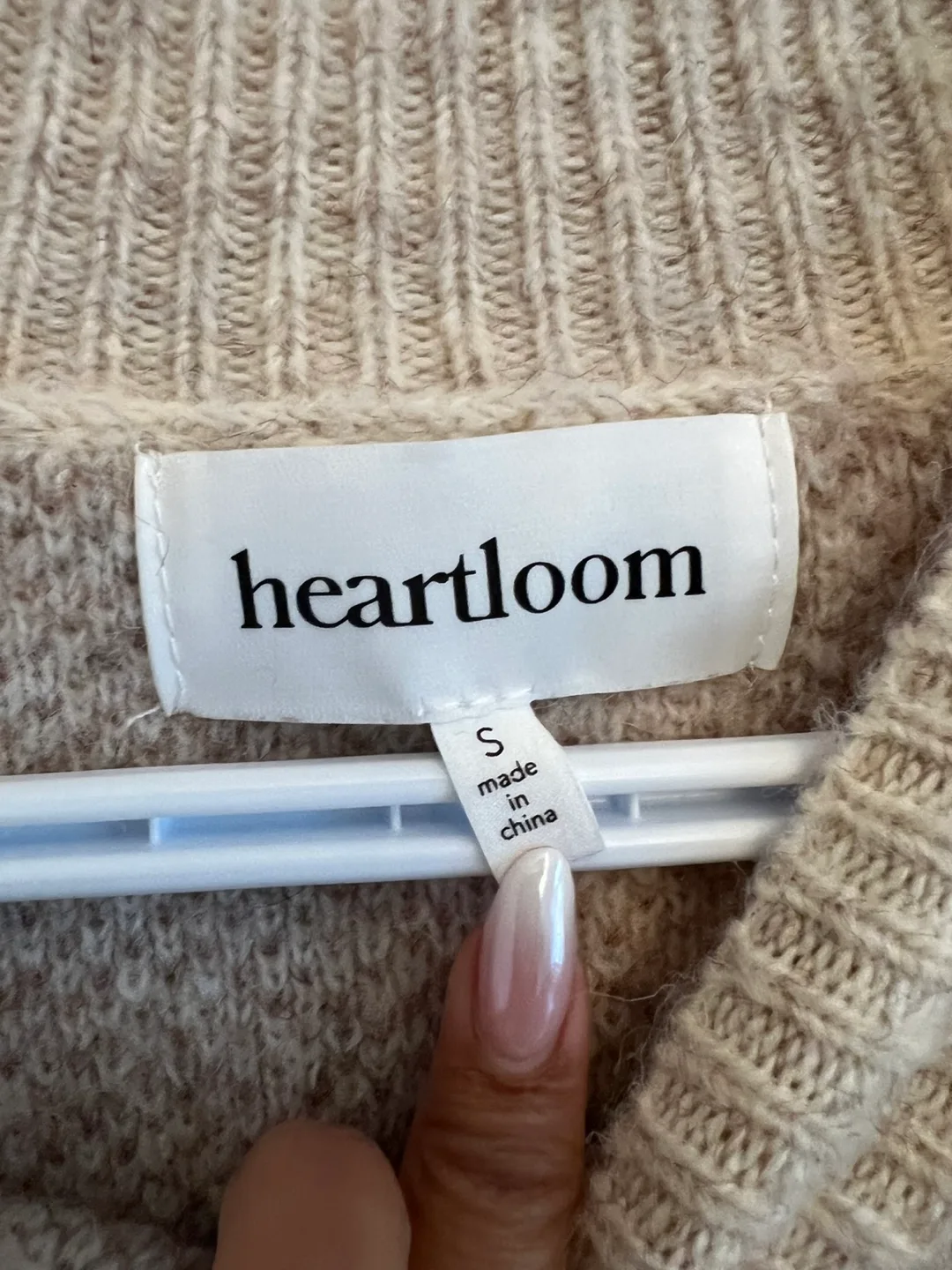 Heartloom Cream and Brown Knit Sweater small image indicator(7)