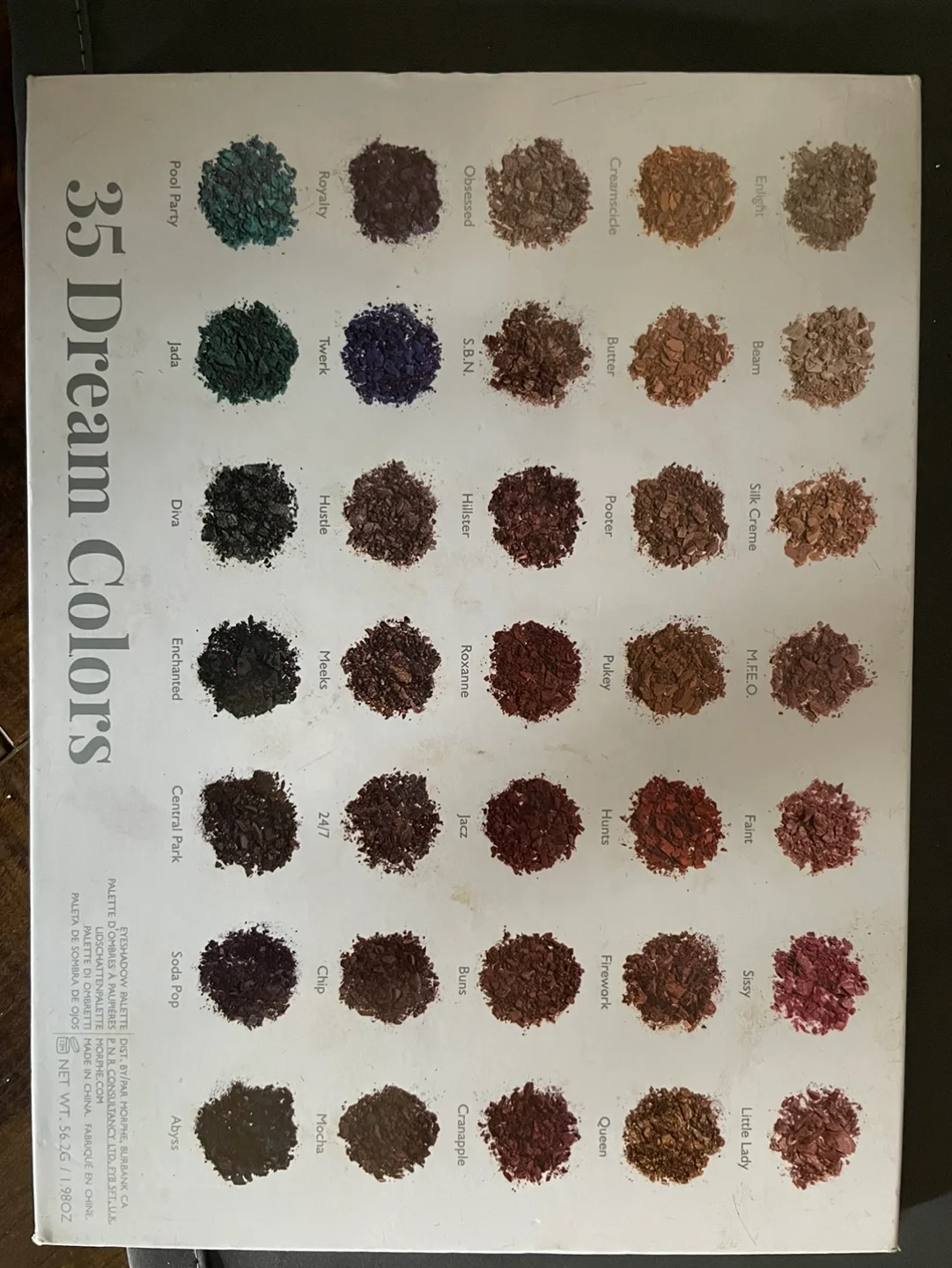 35 colour Eyeshadow Pallete Morphe (By Jacklyn Hill)🇨🇦 image indicator(3)