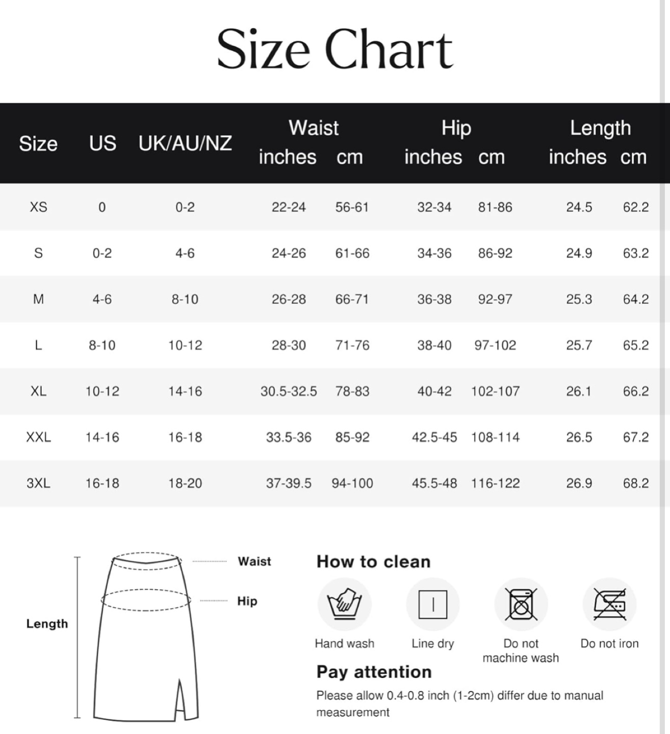 NEW! Popilush Faux Leather Midi Skirt with Built-in Shapewear - photo 5