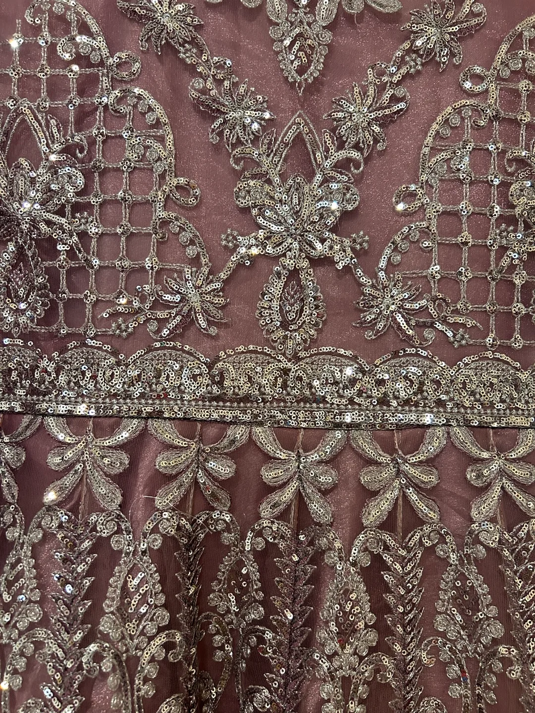 Formal Maxi Dress with Sequins image indicator(4)