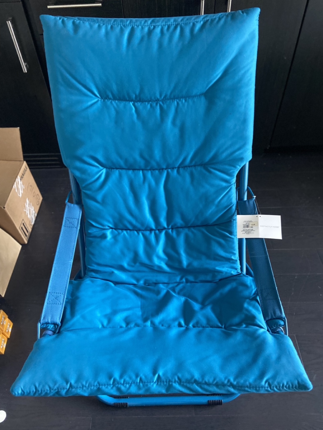 Distinctively Home Padded Folding Chair