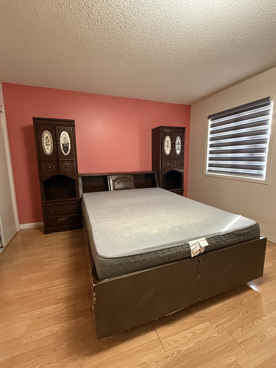 Queen Size Bed Frame with Headboard