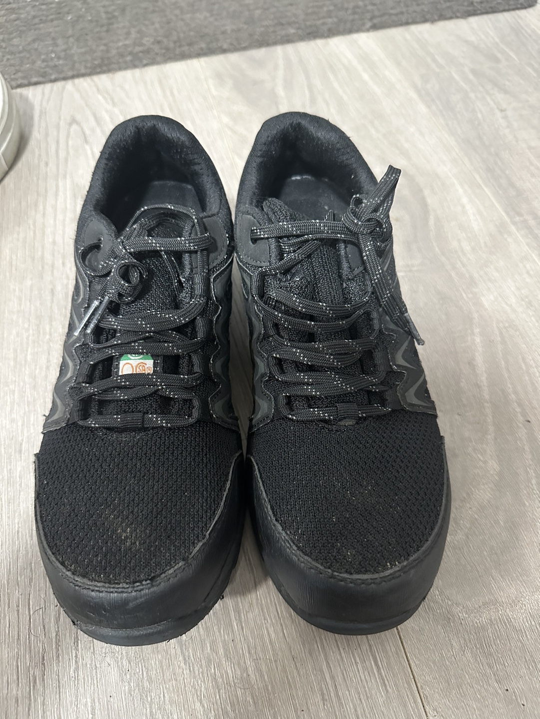 Black steeltoe Shoes