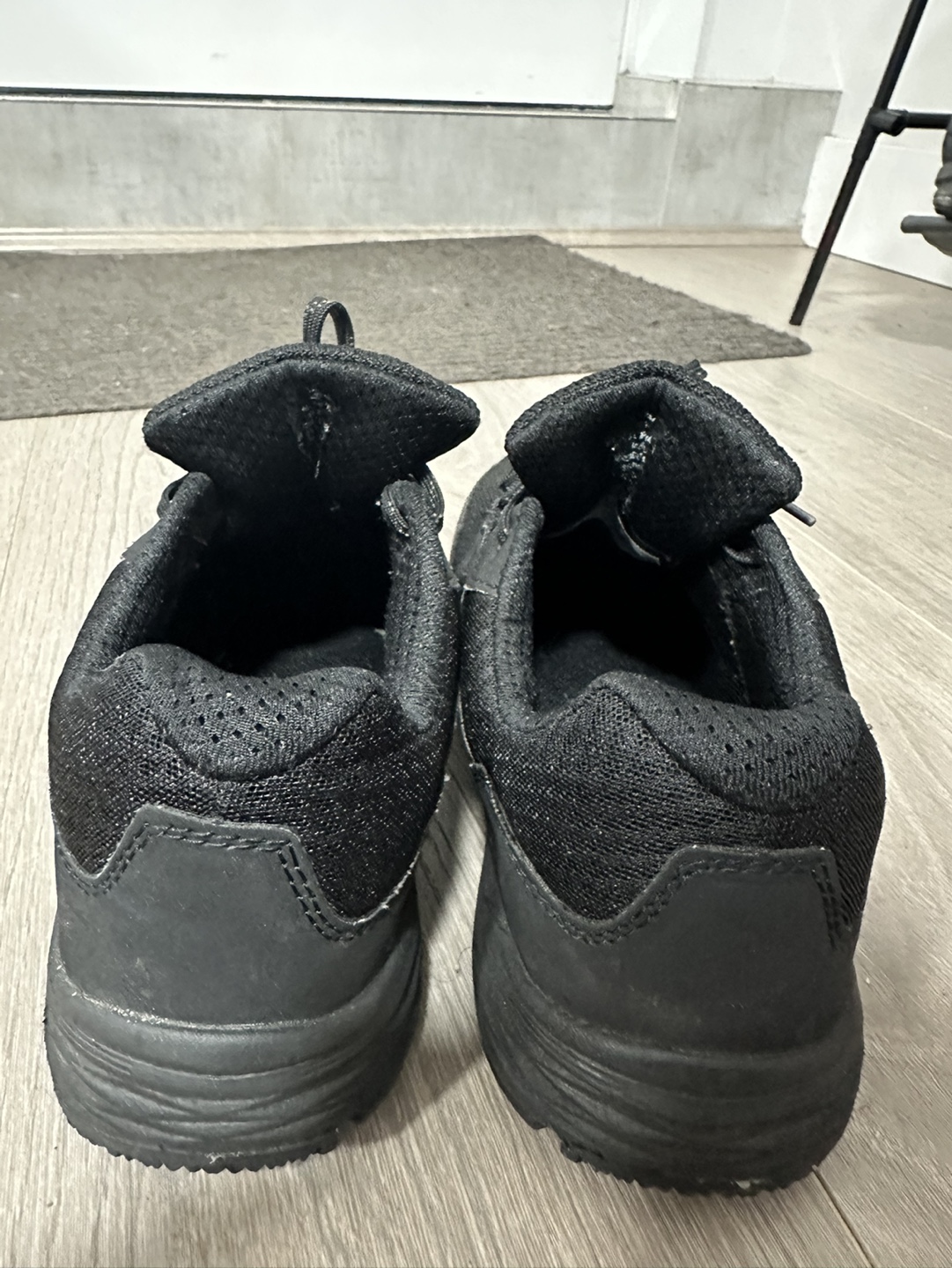 Black steeltoe Shoes - photo 3