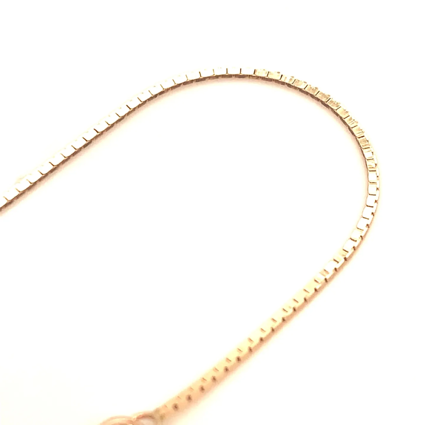 10k Gold Chain bracelet  7 inches image indicator(4)