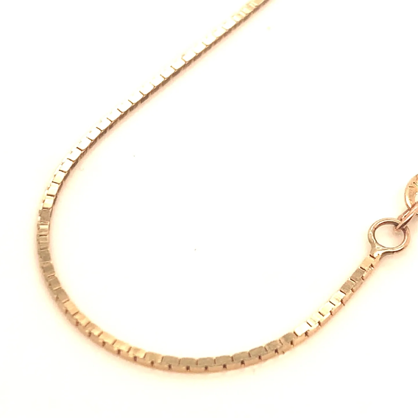 10k Gold Chain bracelet  7 inches image indicator(2)