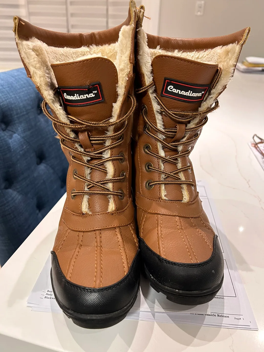 Brown Winter Boots thumbnail