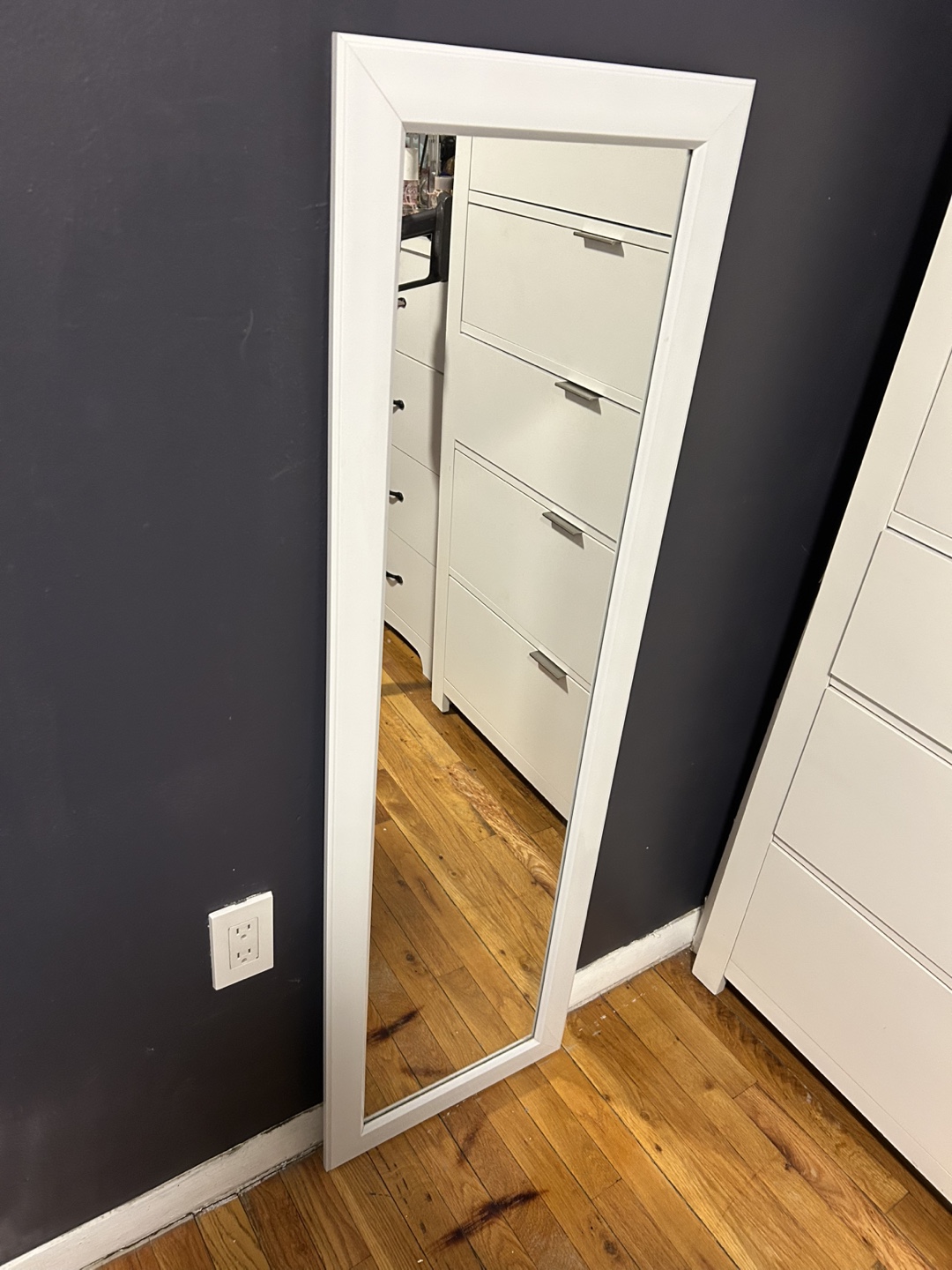 White Full Length Mirror