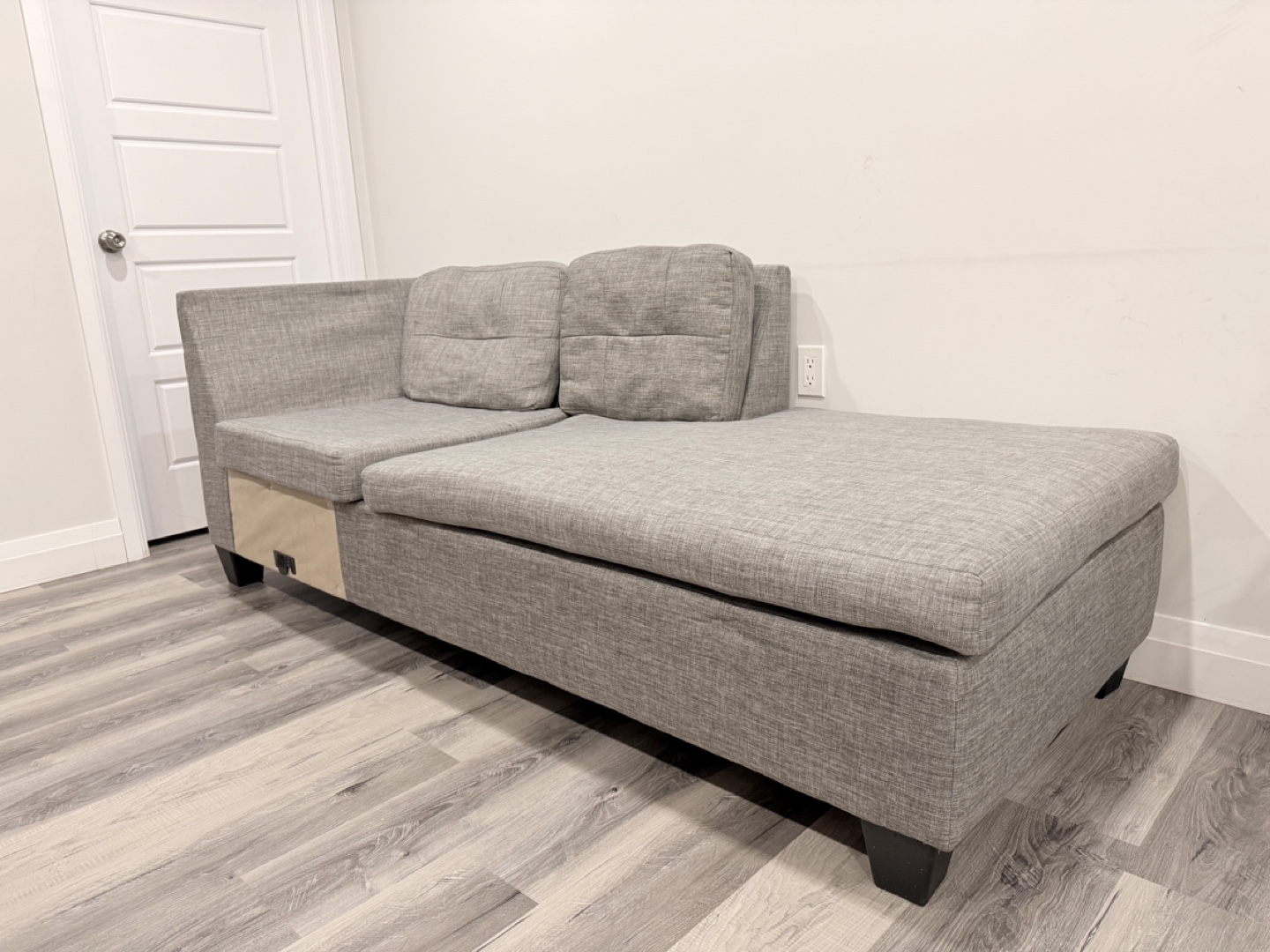 Grey Sectional Sofa - photo 2