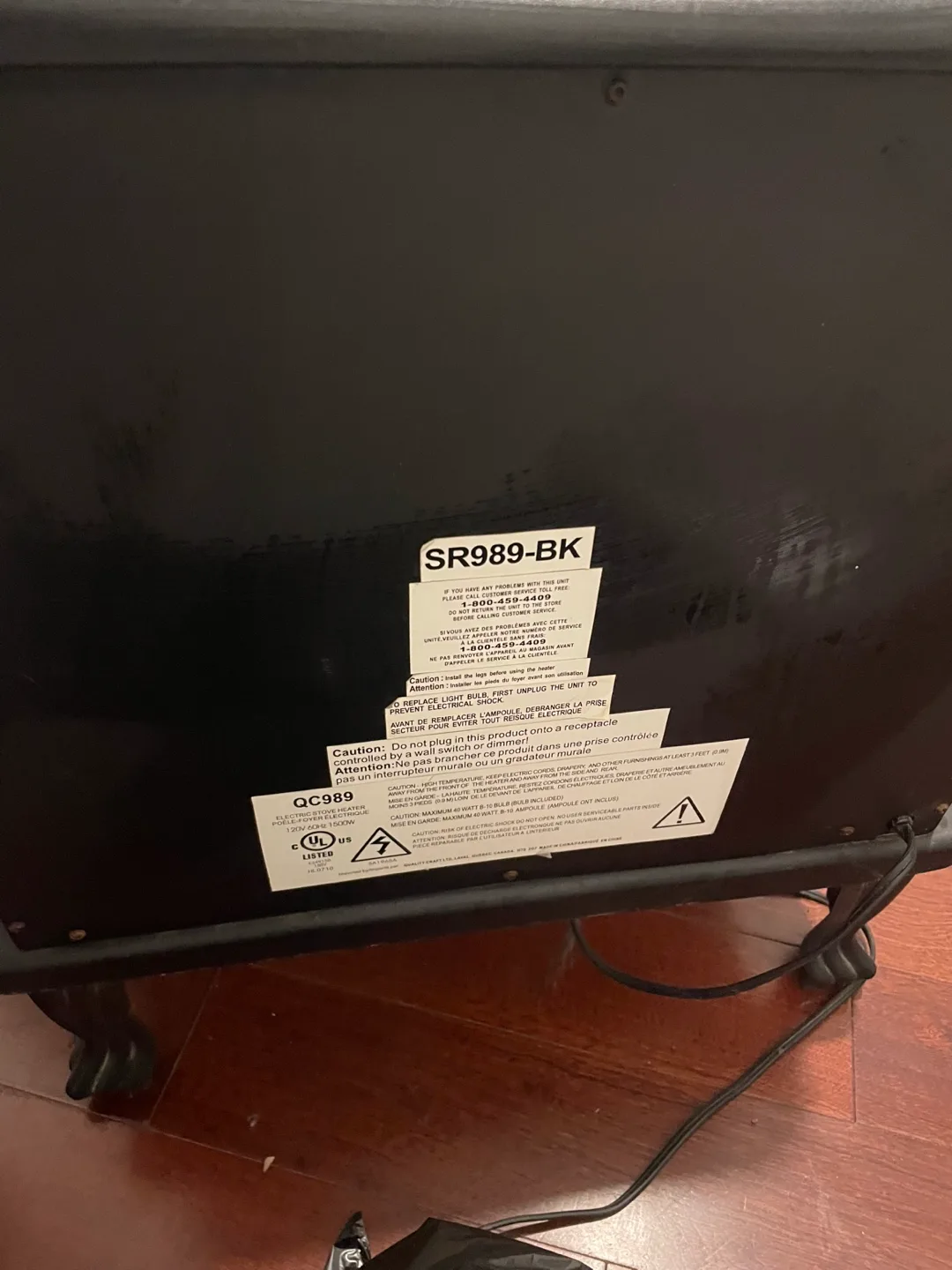 Electric Fireplace image indicator(2)