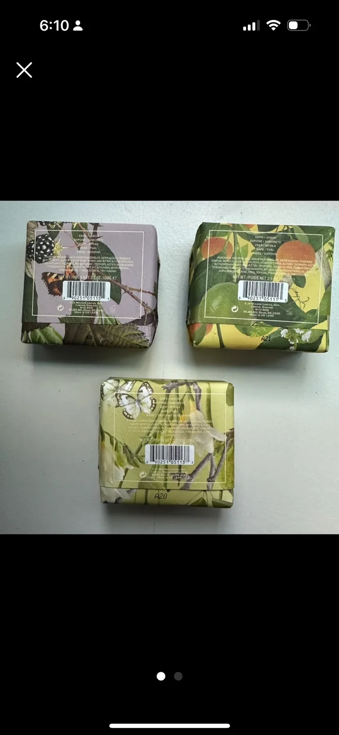 Jo Malone London - 3 bars of soap image indicator(2)