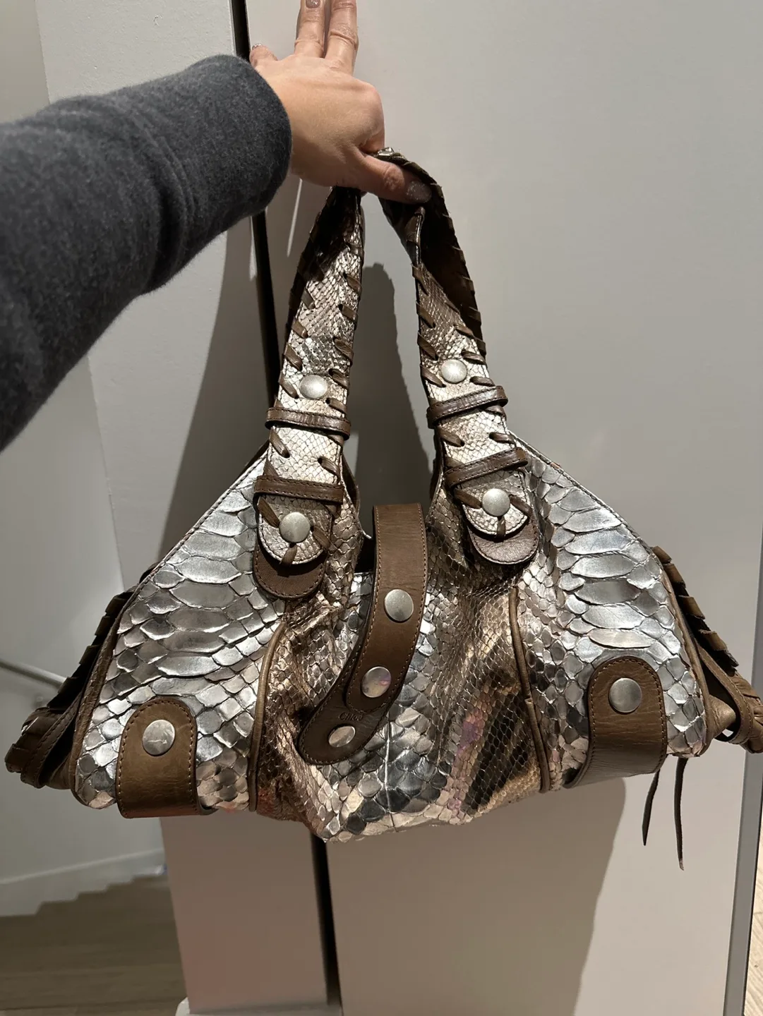 Chloé Silverado Leather Handbag image indicator(7)