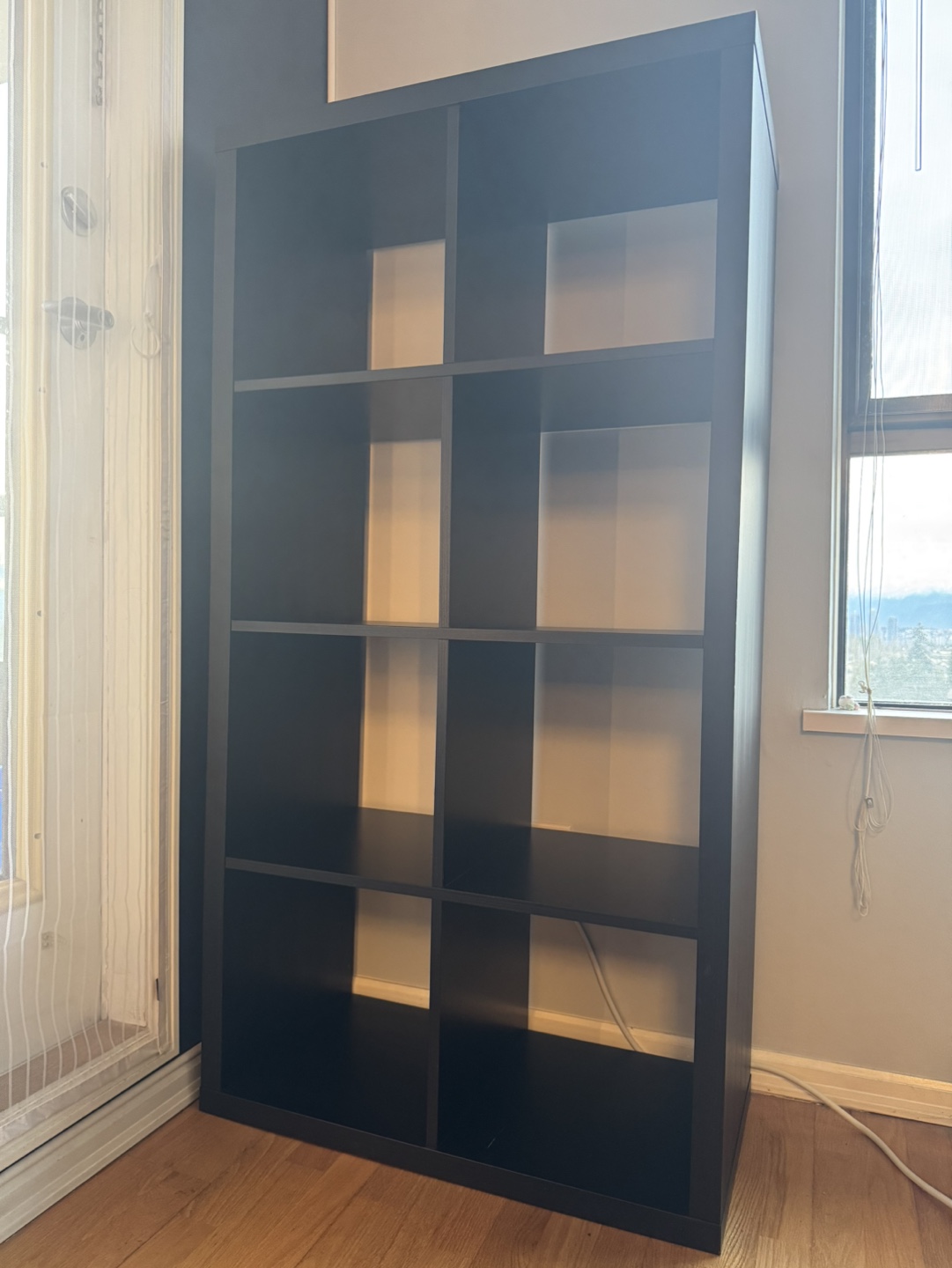 Black IKEA Kallax