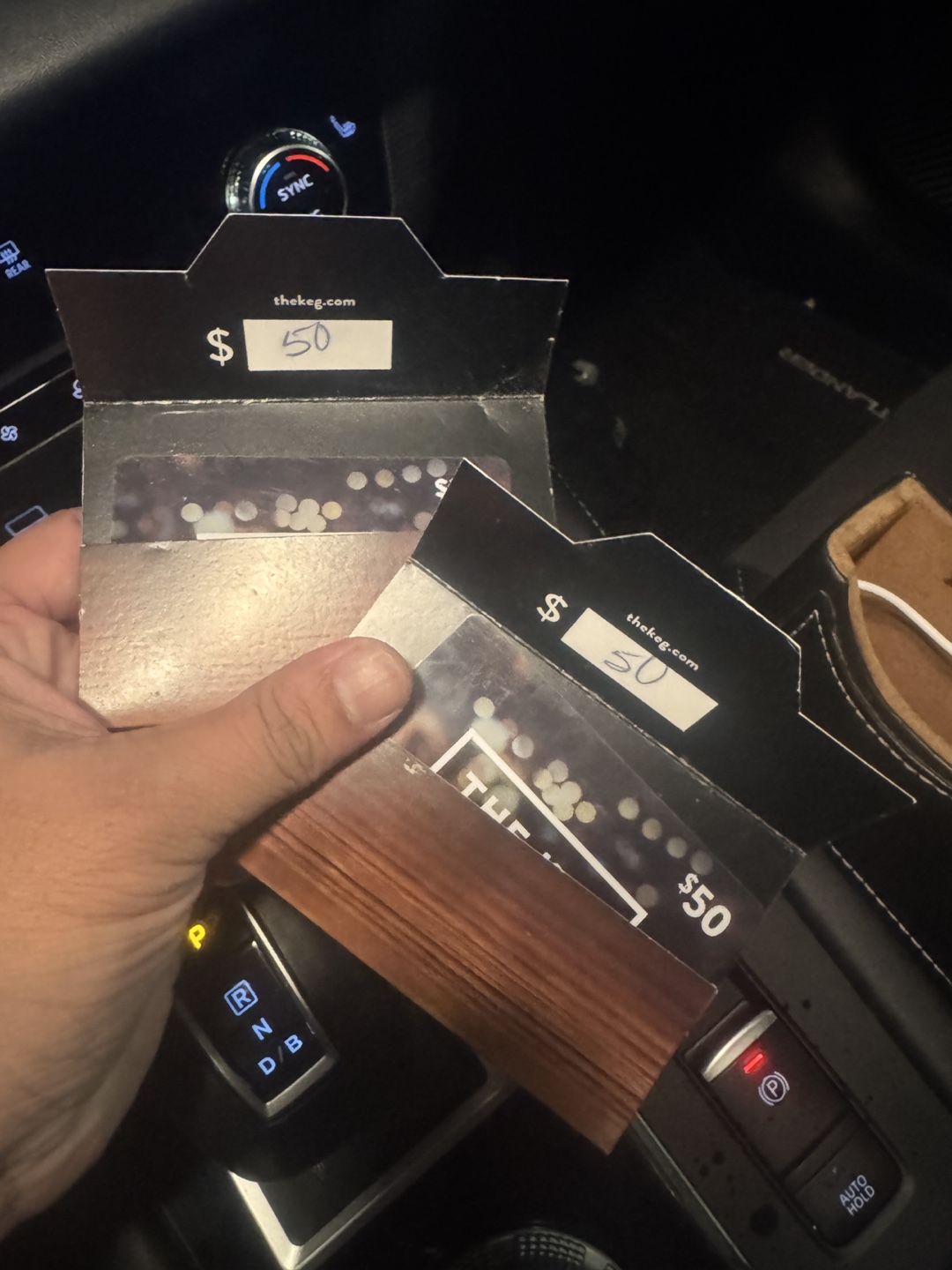 Two $50 The Keg Gift Cards - photo 2