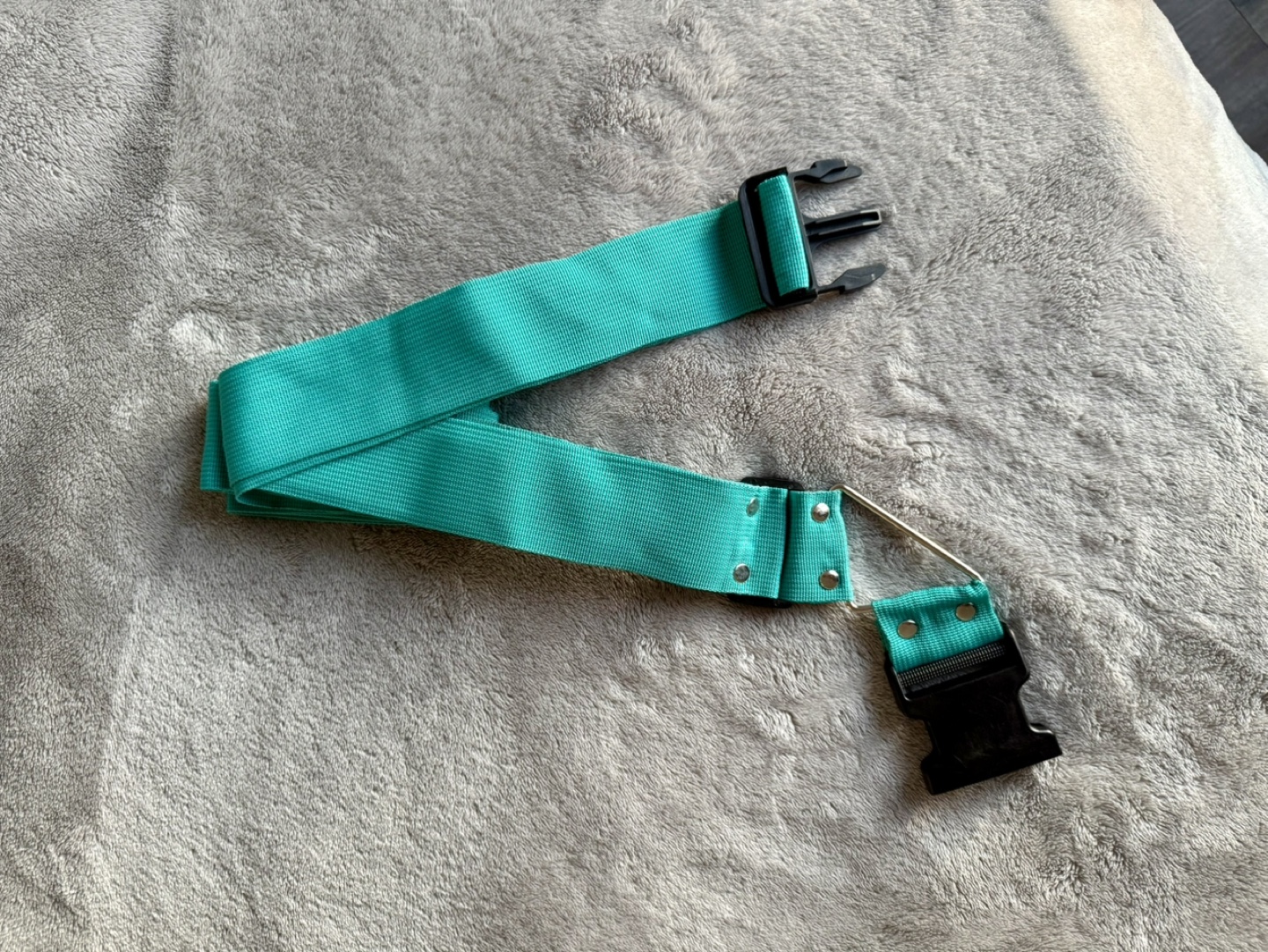 Turquoise Luggage Strap - photo 2