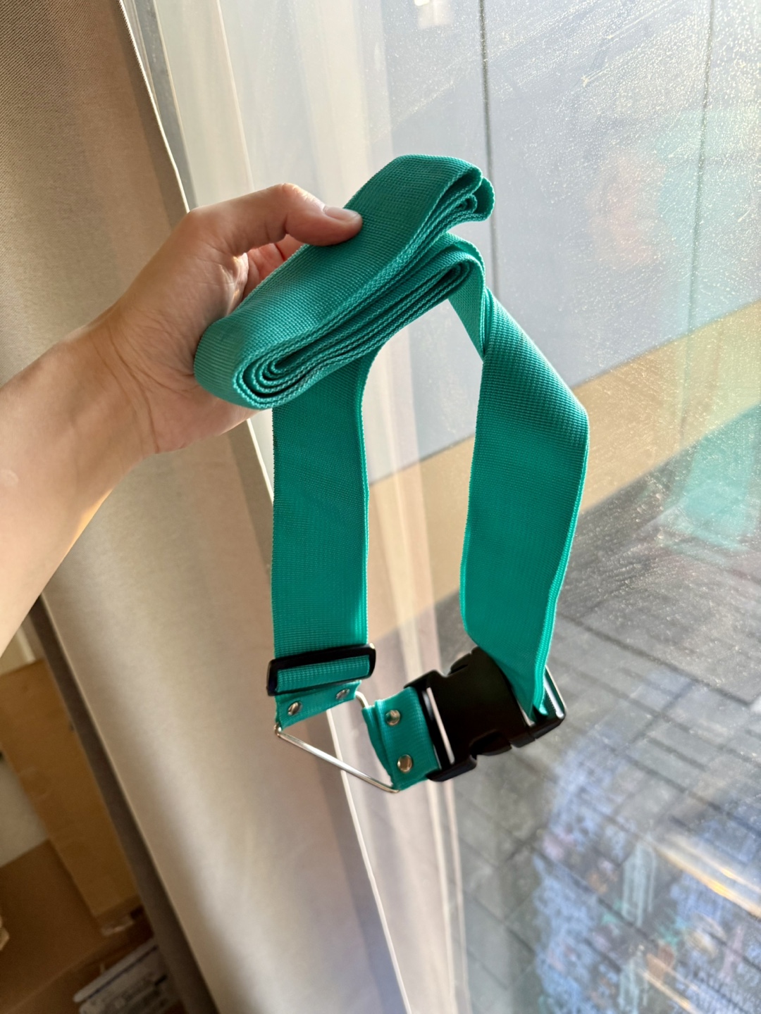 Turquoise Luggage Strap