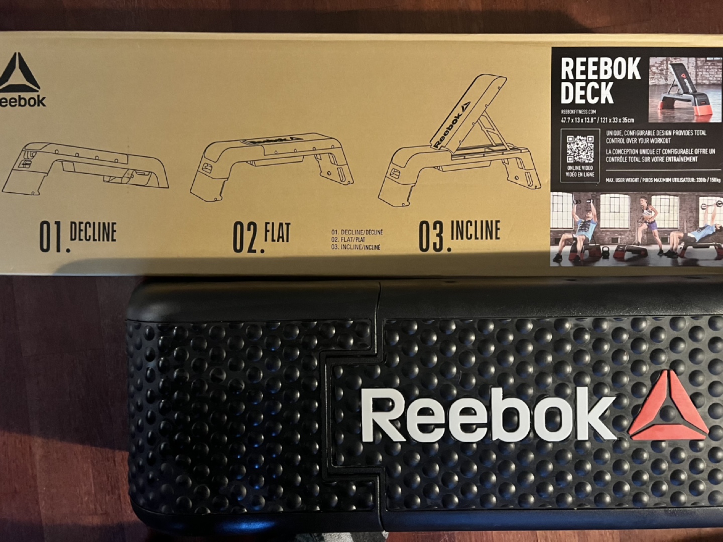 Reebok Professional Deck Workout Bench Platform - photo 3
