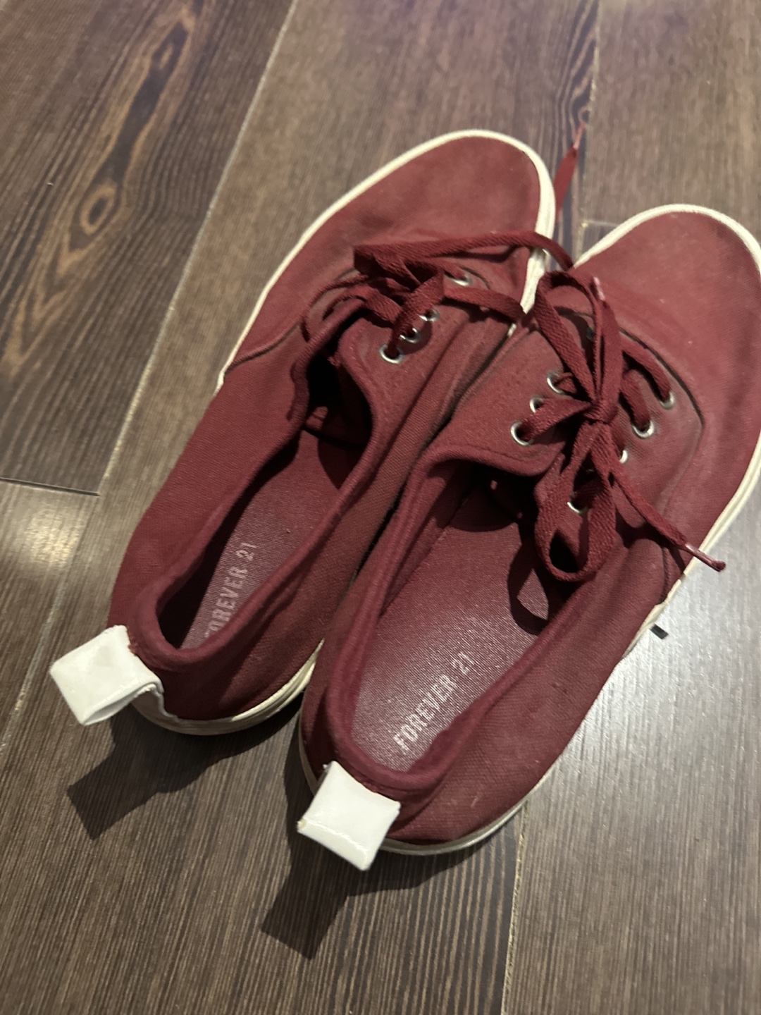 Forever 21 Red Canvas Sneakers - photo 2