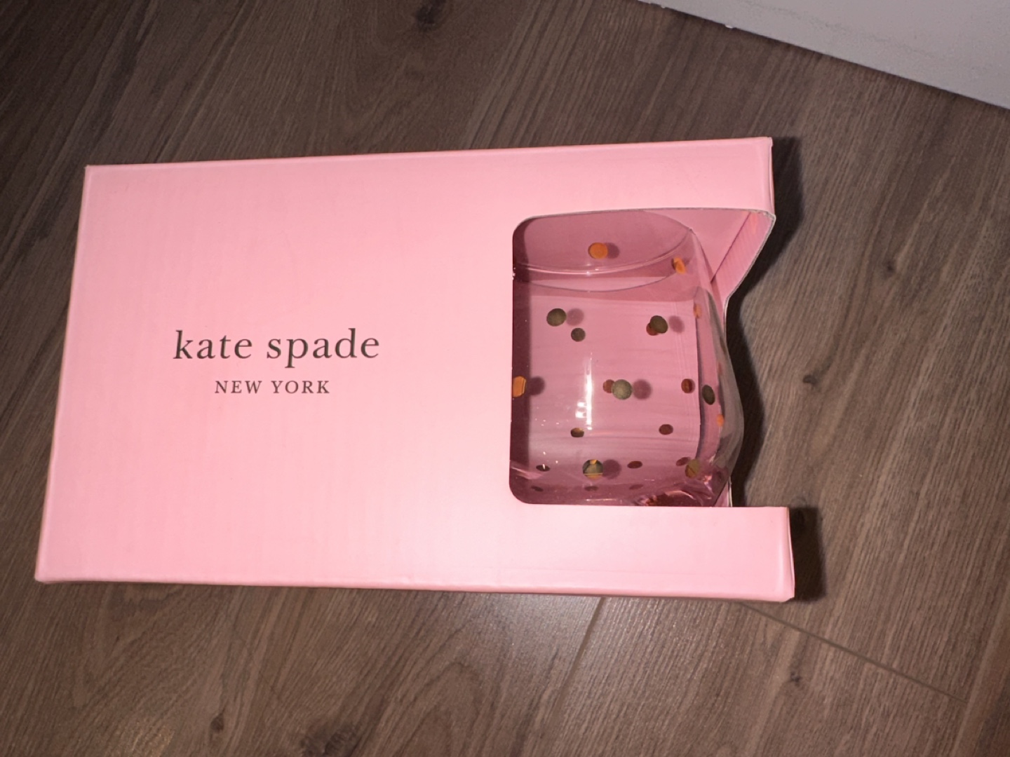 Kate Spade Gold Stemless Wine Glass Set for Sale - photo 3