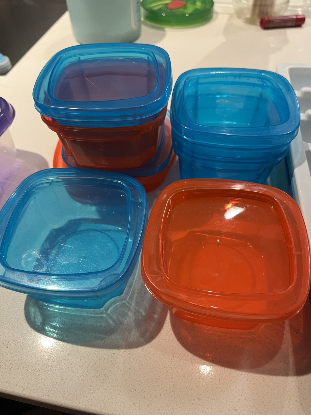 Pyrex & Other Storage Containers and Ice Cube Trays - photo 2