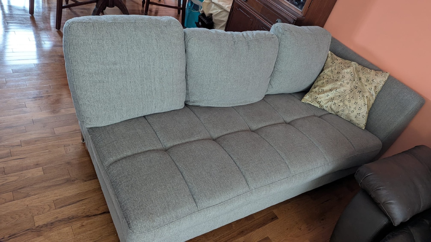 Grey Sectional Sofa - photo 2