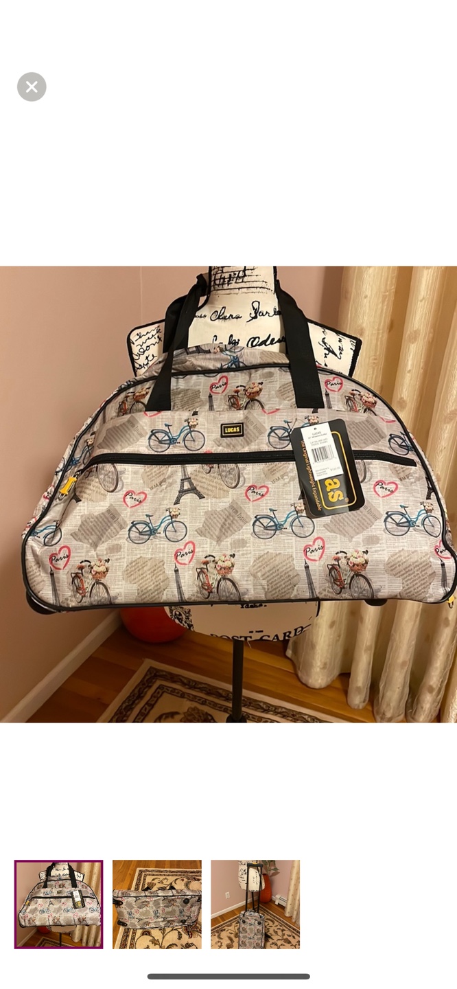 Rolling Luggage Bag
