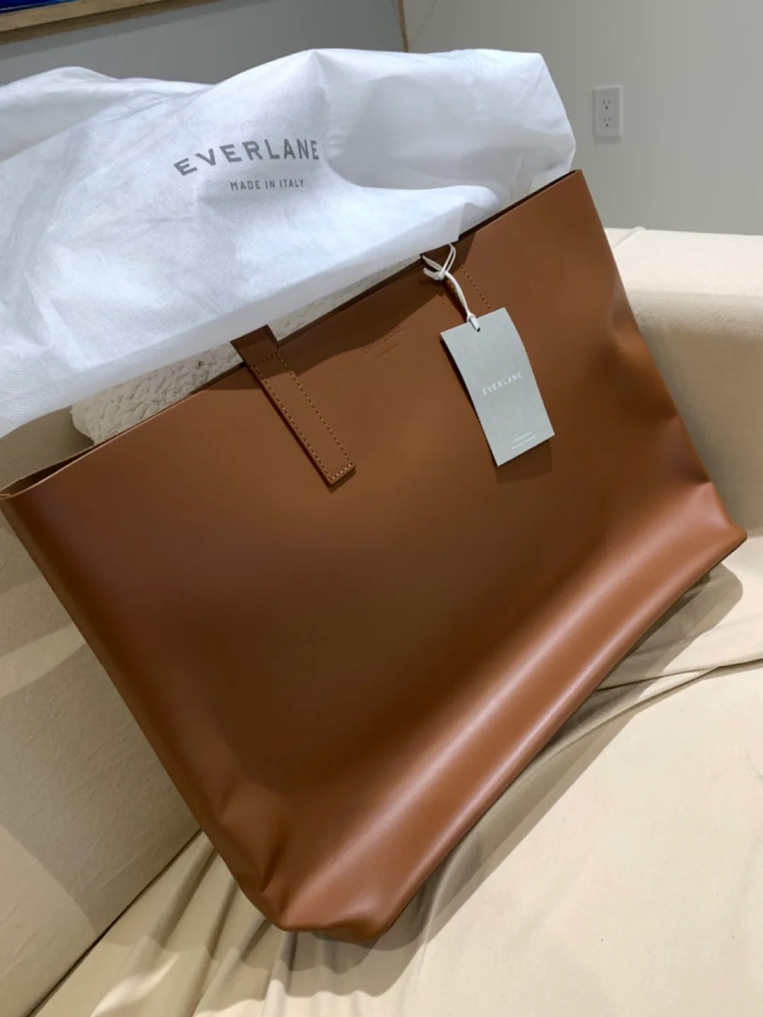 Everlane Leather Tote Bag