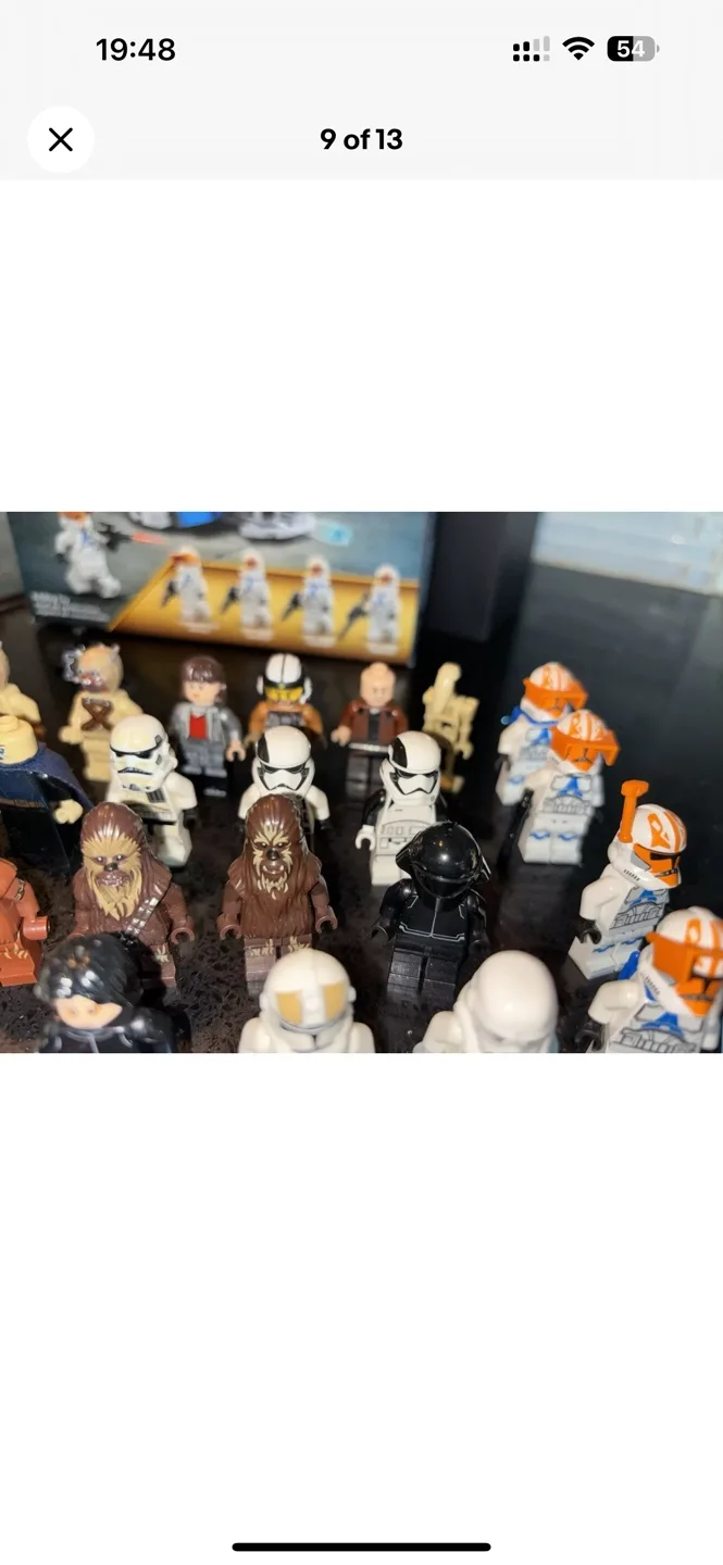 LEGO Star Wars RARE OLD Minifigures x35 image indicator(2)