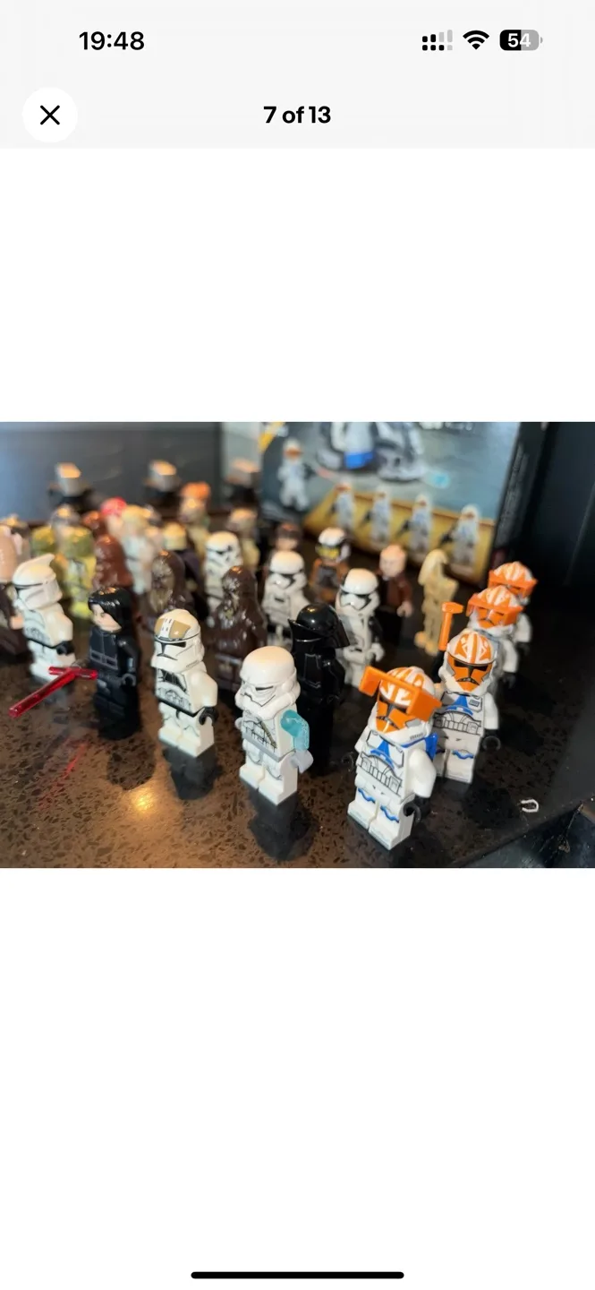 LEGO Star Wars RARE OLD Minifigures x35 image indicator(4)