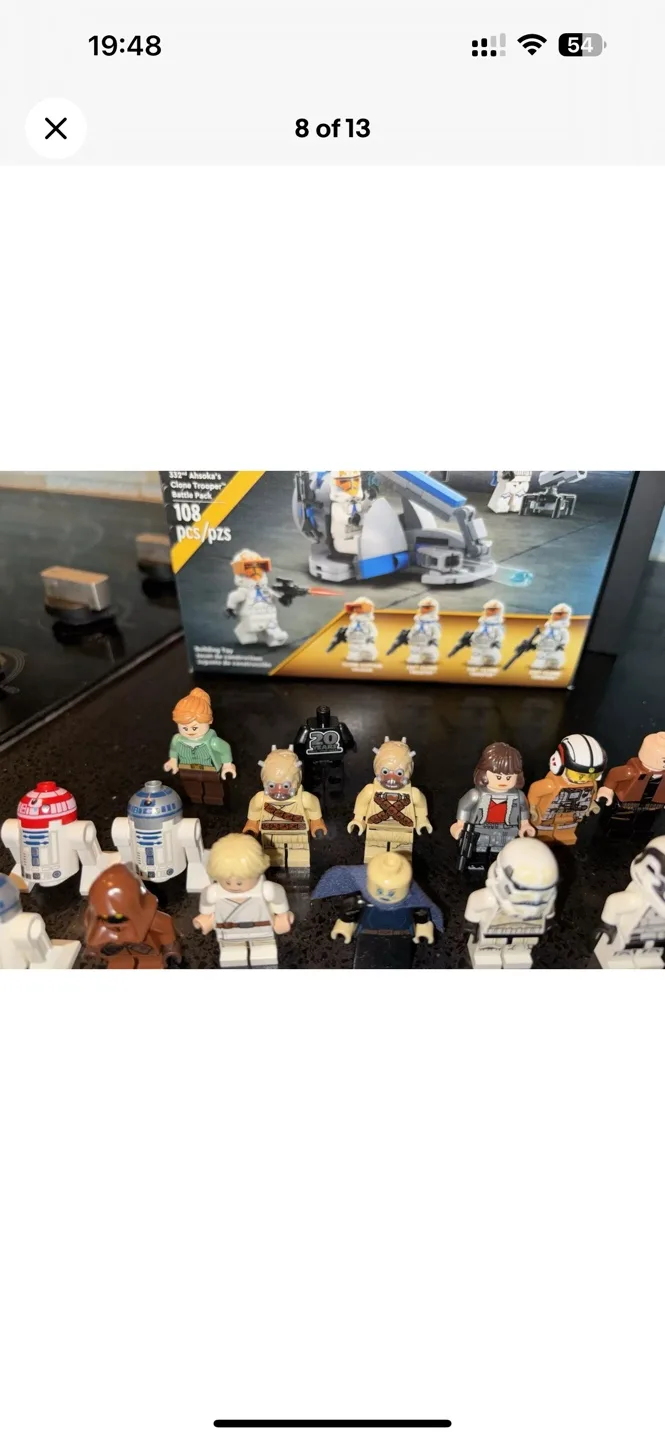 LEGO Star Wars RARE OLD Minifigures x35 image indicator(5)